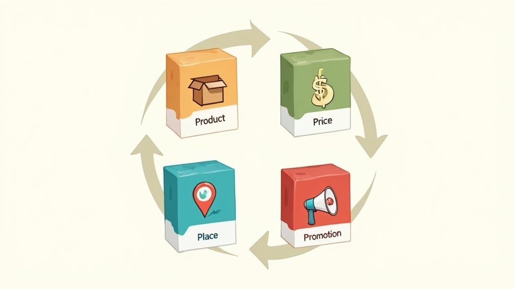 What is the 4 P's of Marketing?
