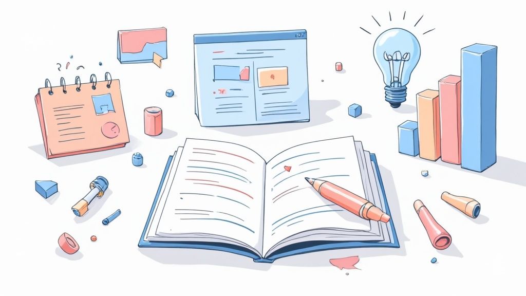 Can you walk us through your content creation and curation process?