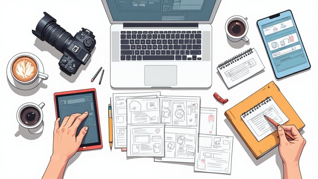 Content Creation Showcase Portfolio
