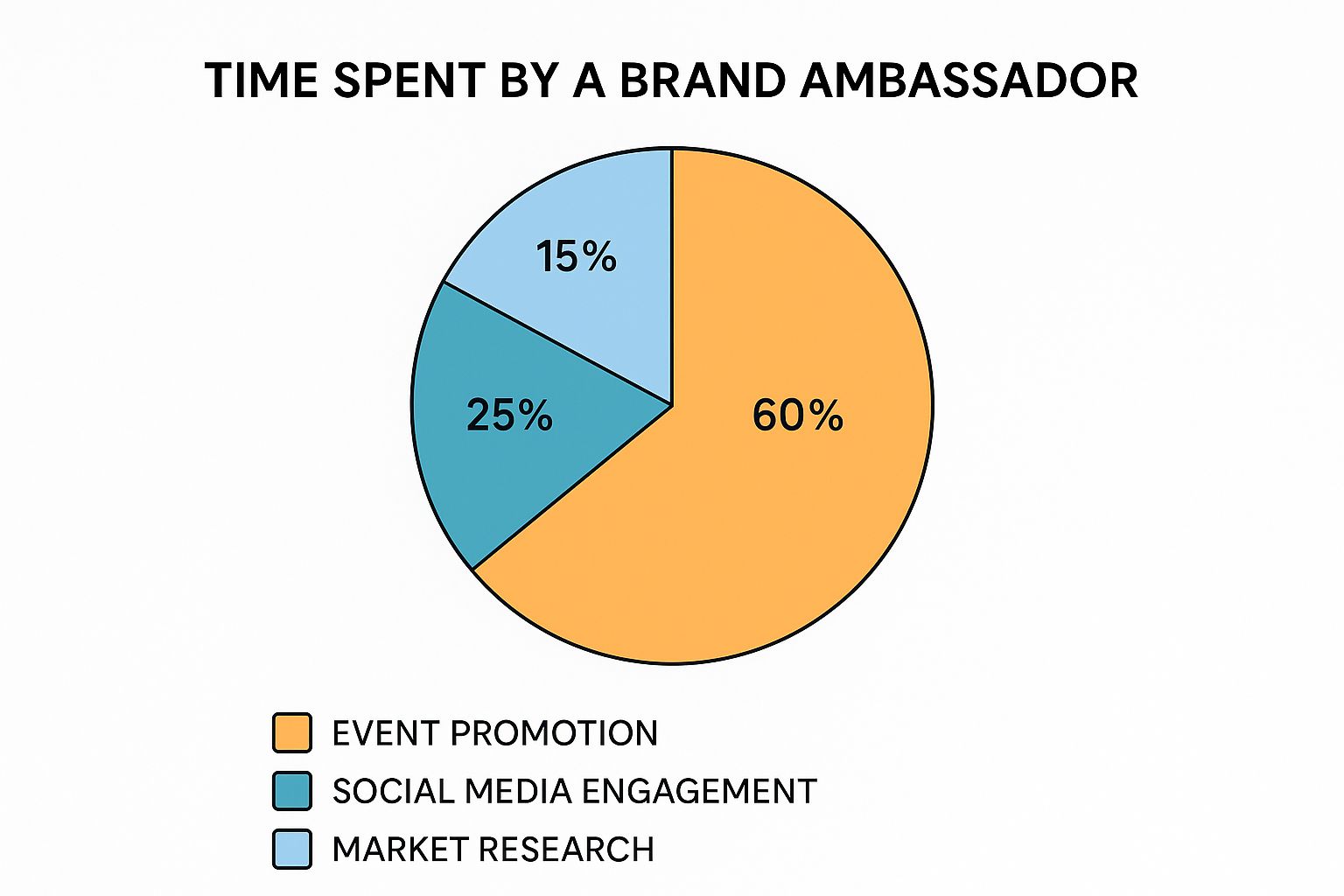 Infographic about brand ambassador job description