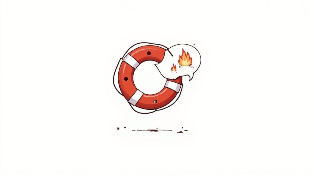 How would you handle a social media crisis?