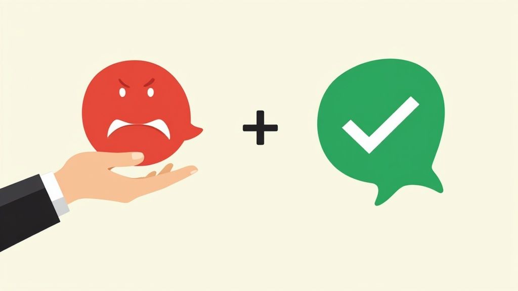 How do you handle negative comments or a social media crisis?