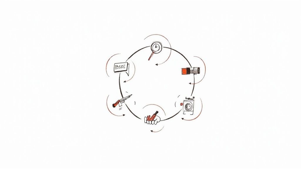 A chef carefully plating a dish, showcasing precision and focus.