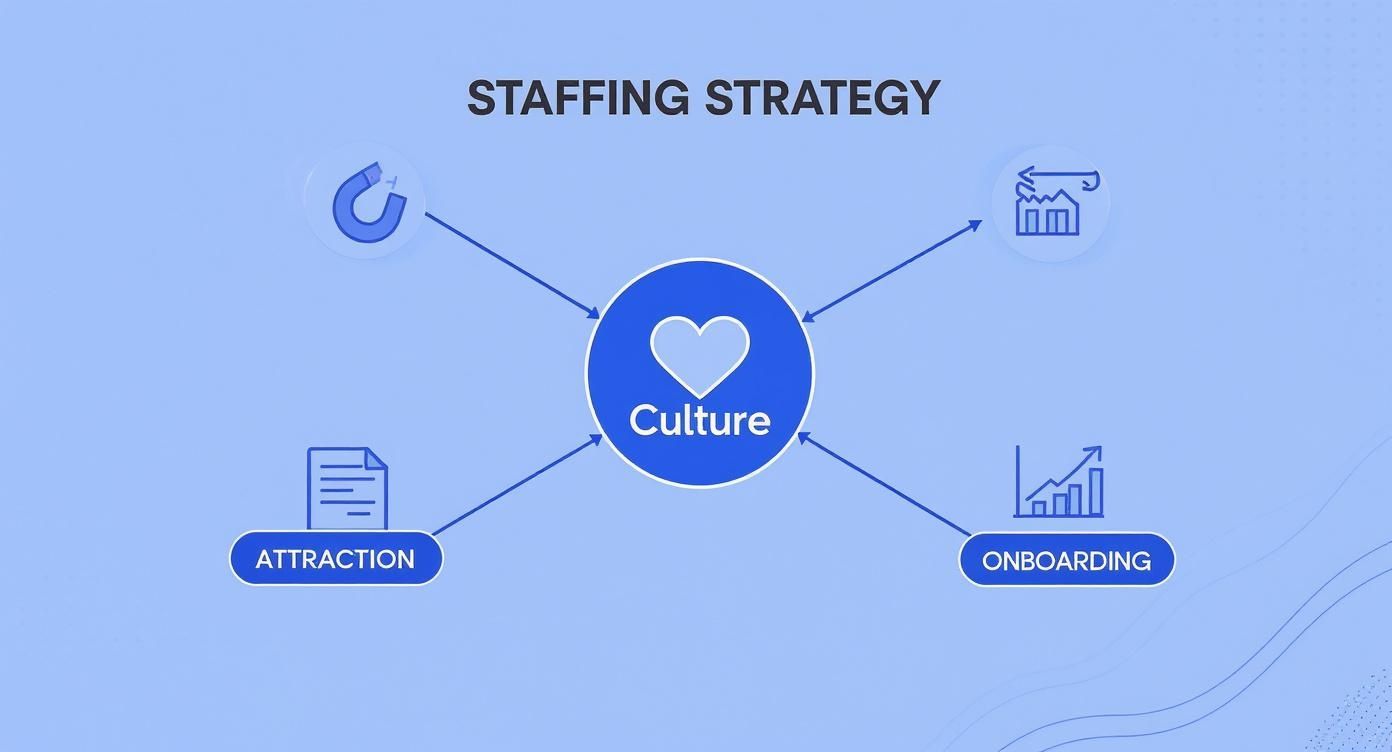 Infographic about how to improve restaurant operations