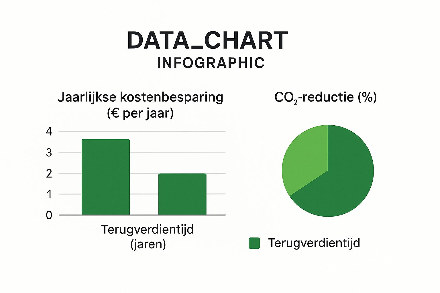 Infographic about slim laden elektrische auto zonnepanelen
