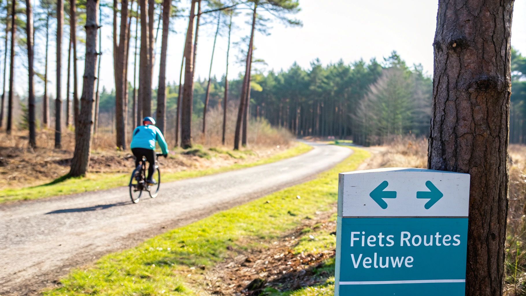 Fietsroutenetwerk Veluwe: Trappen door de Natuur