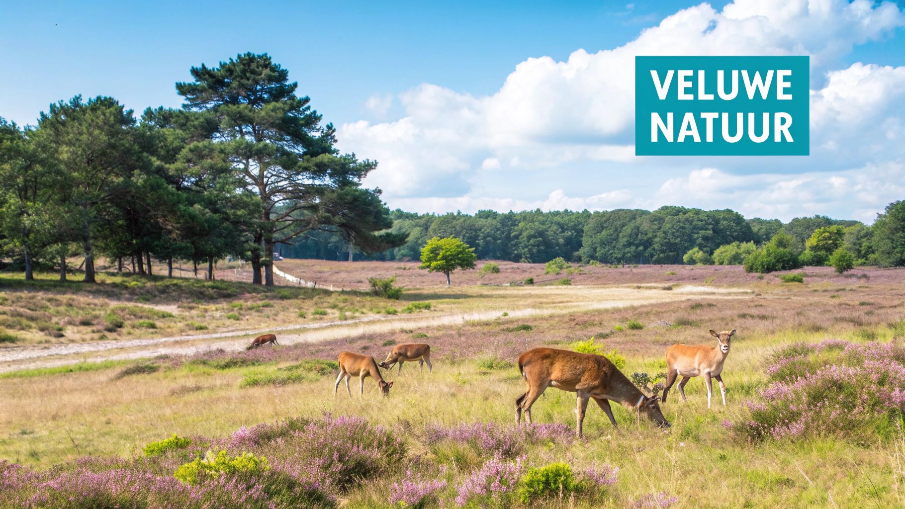 Fietsen en wandelen in Nationaal Park De Veluwe