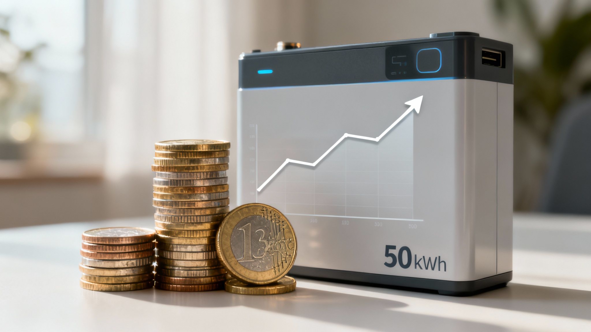 Een close-up van een rekenmachine en pen bovenop financiële documenten die de kostenanalyse symboliseren.