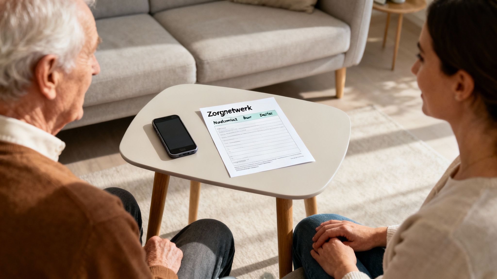 sociale netwerk in kaart brengen