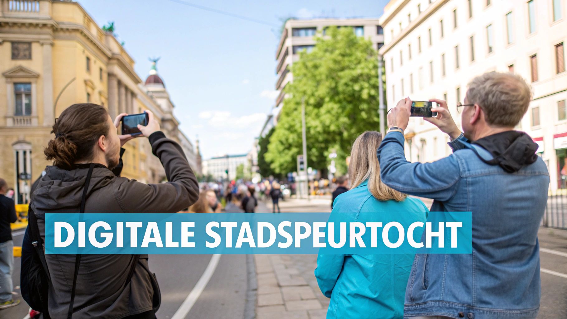 Stadspeurtocht met smartphones