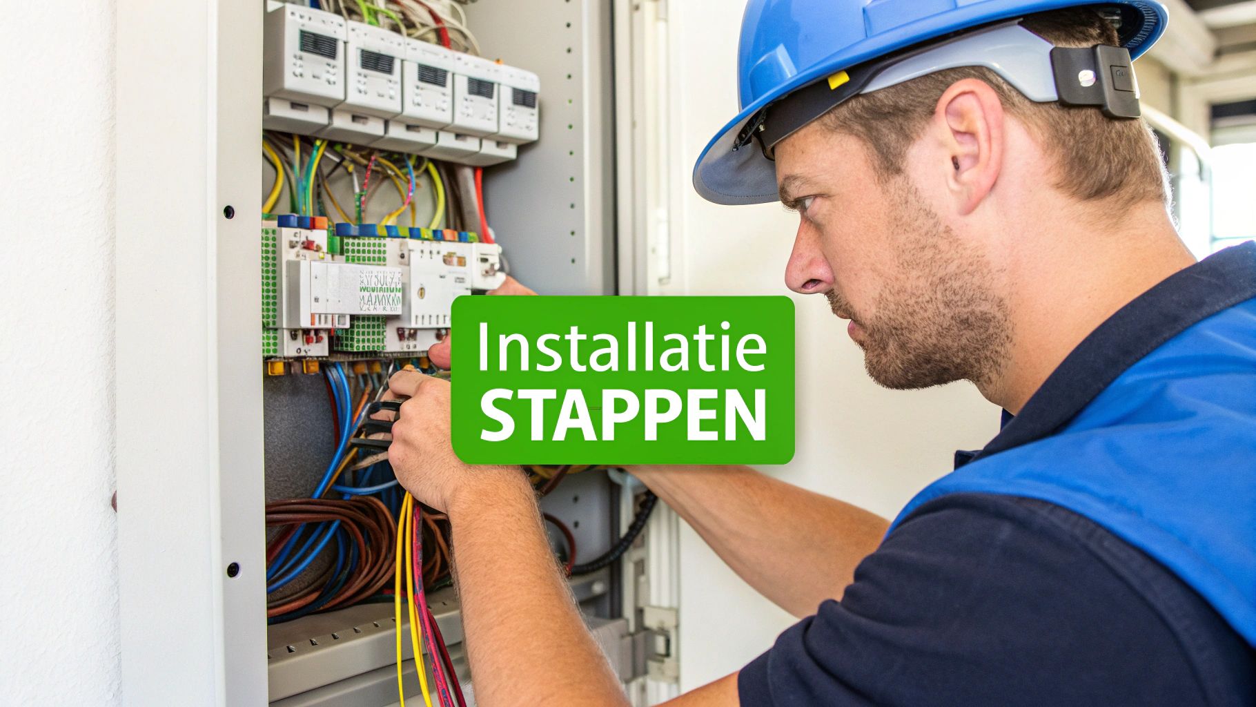 Installatie 3 fasen groepenkast