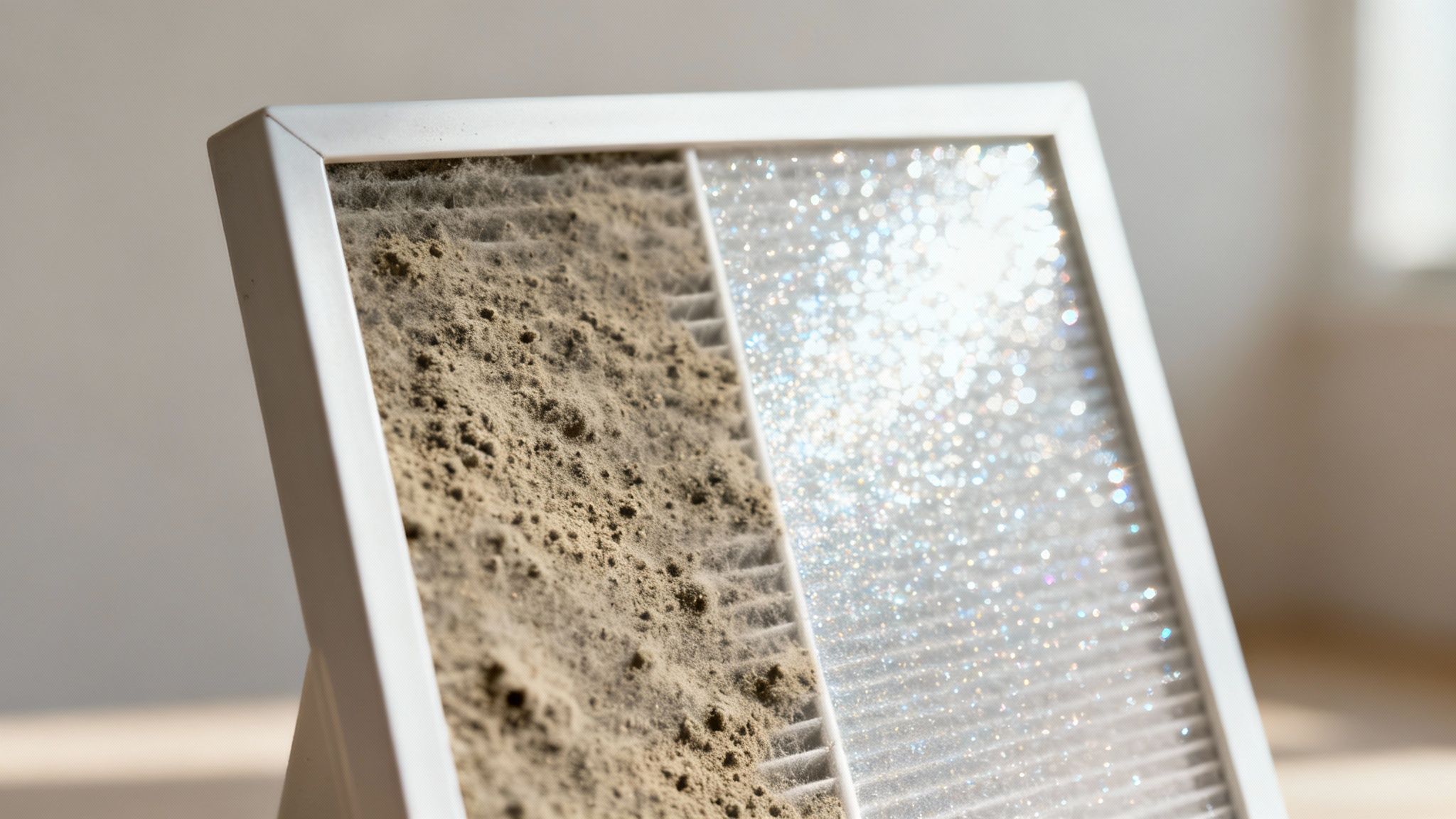 Airco filters schoonmaken