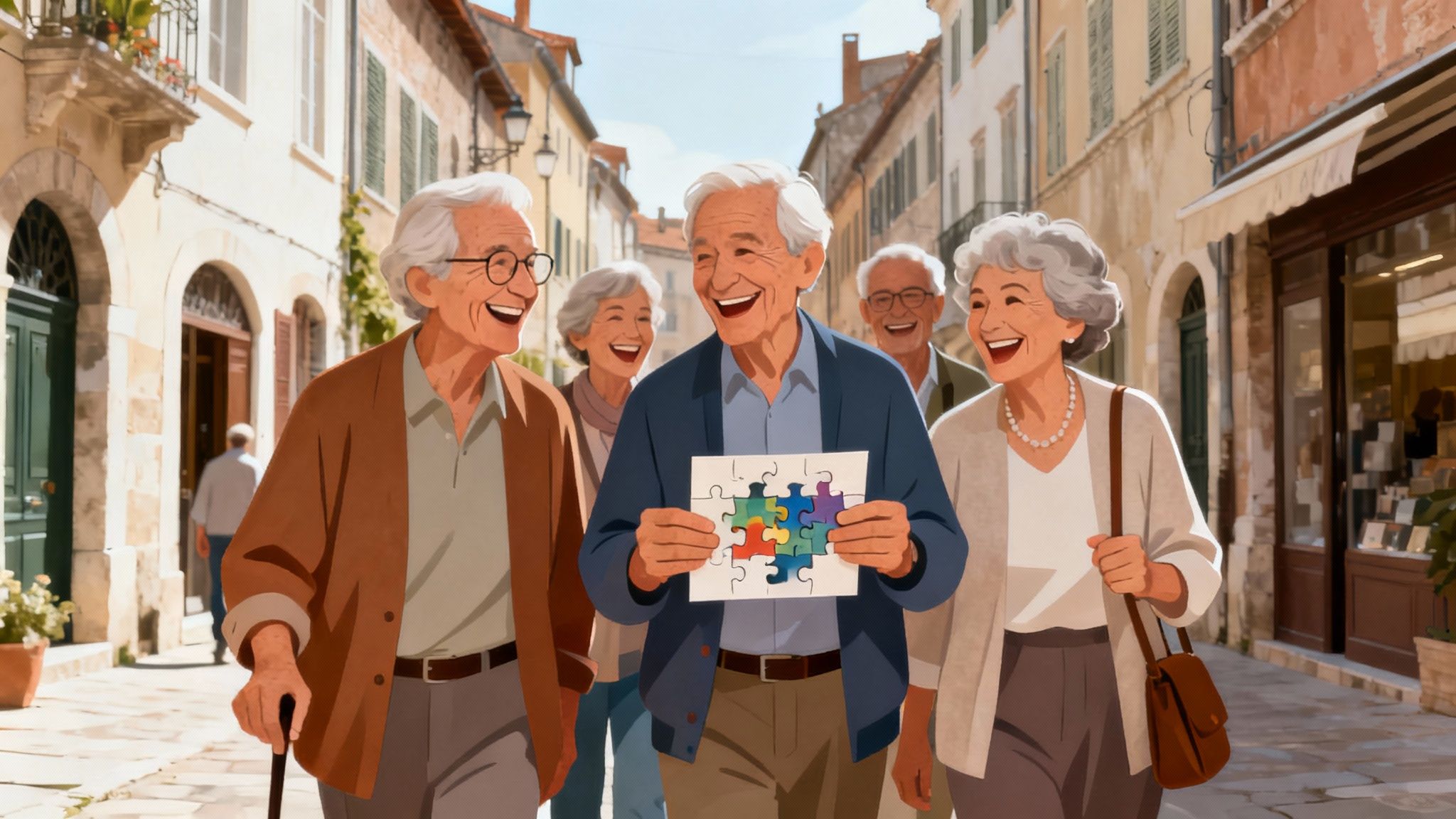 puzzelen voor ouderen puzzeluitje