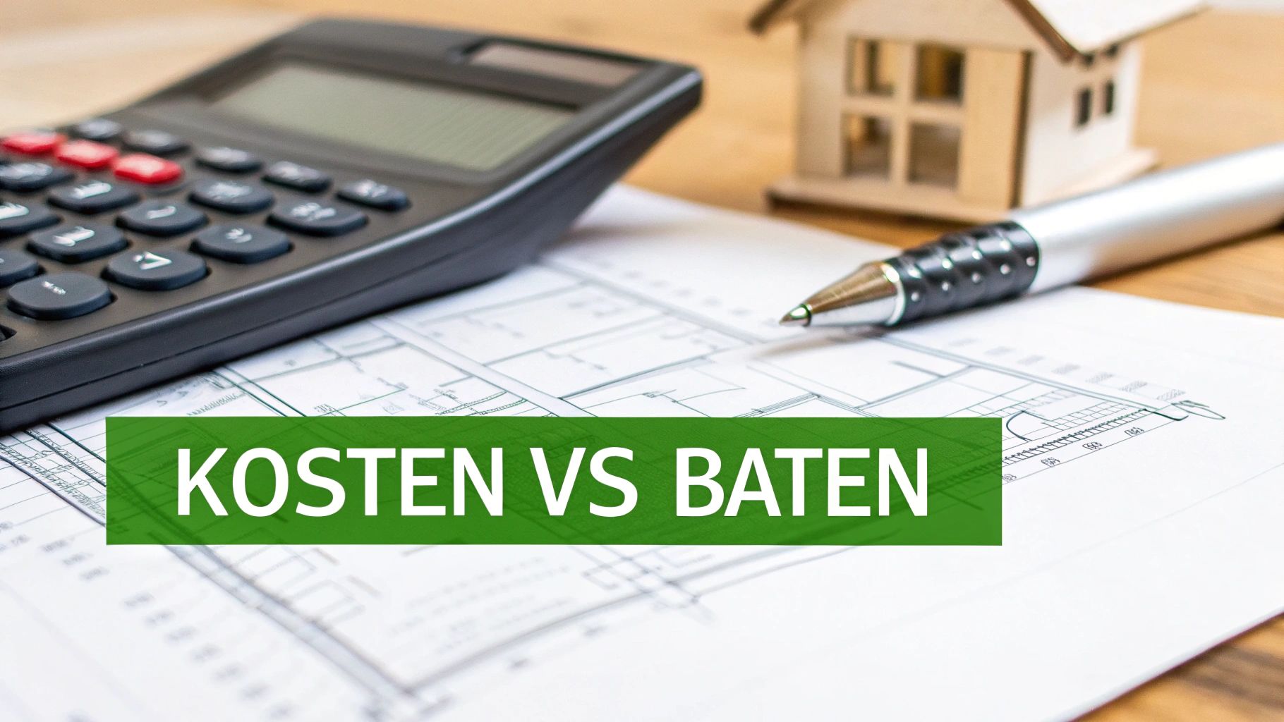 Kostenplaatje van een thuisbatterij