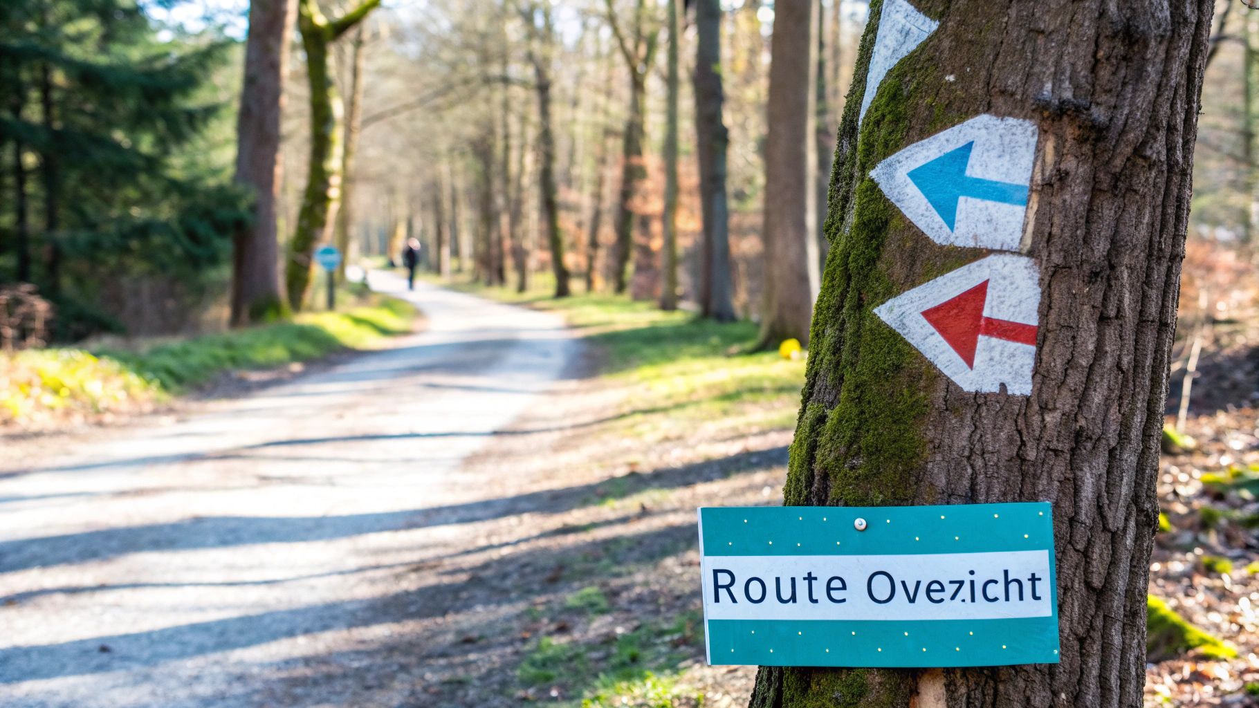 Bolletje pijltje route