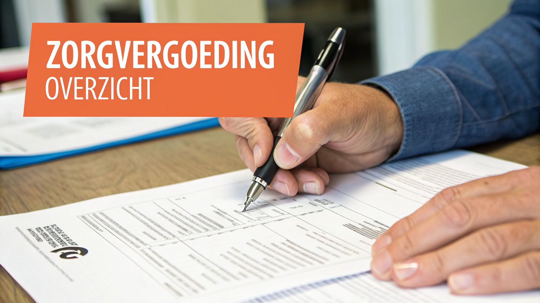 Een hand houdt een klein model van een huisje vast.