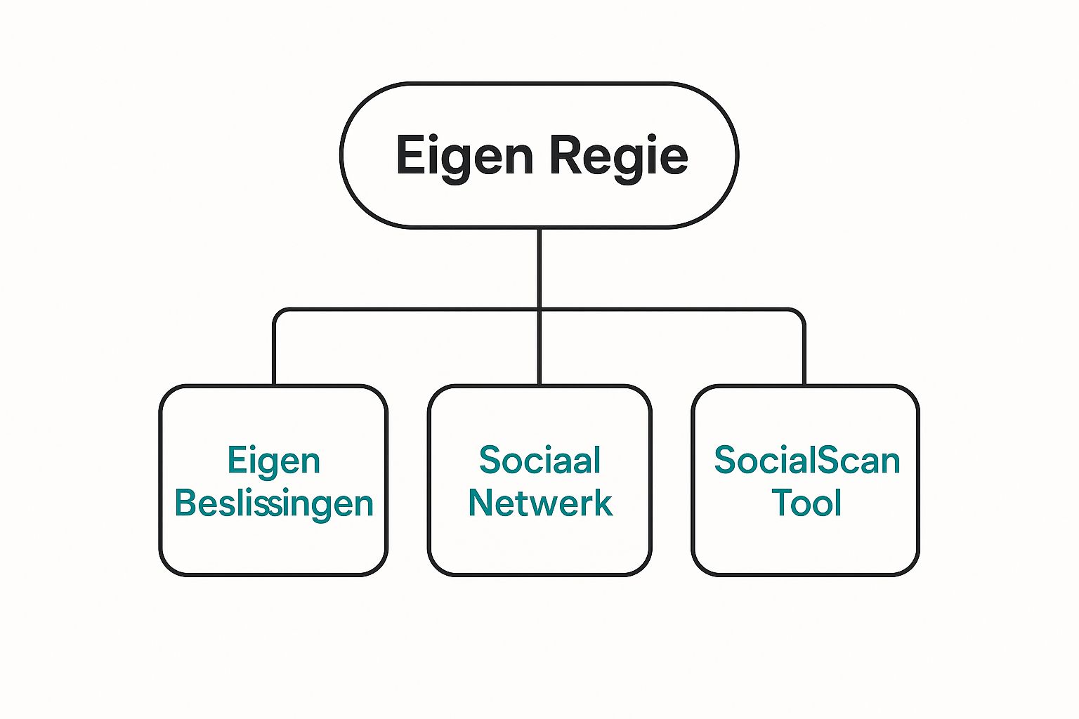 Infographic about eigen regie betekenis