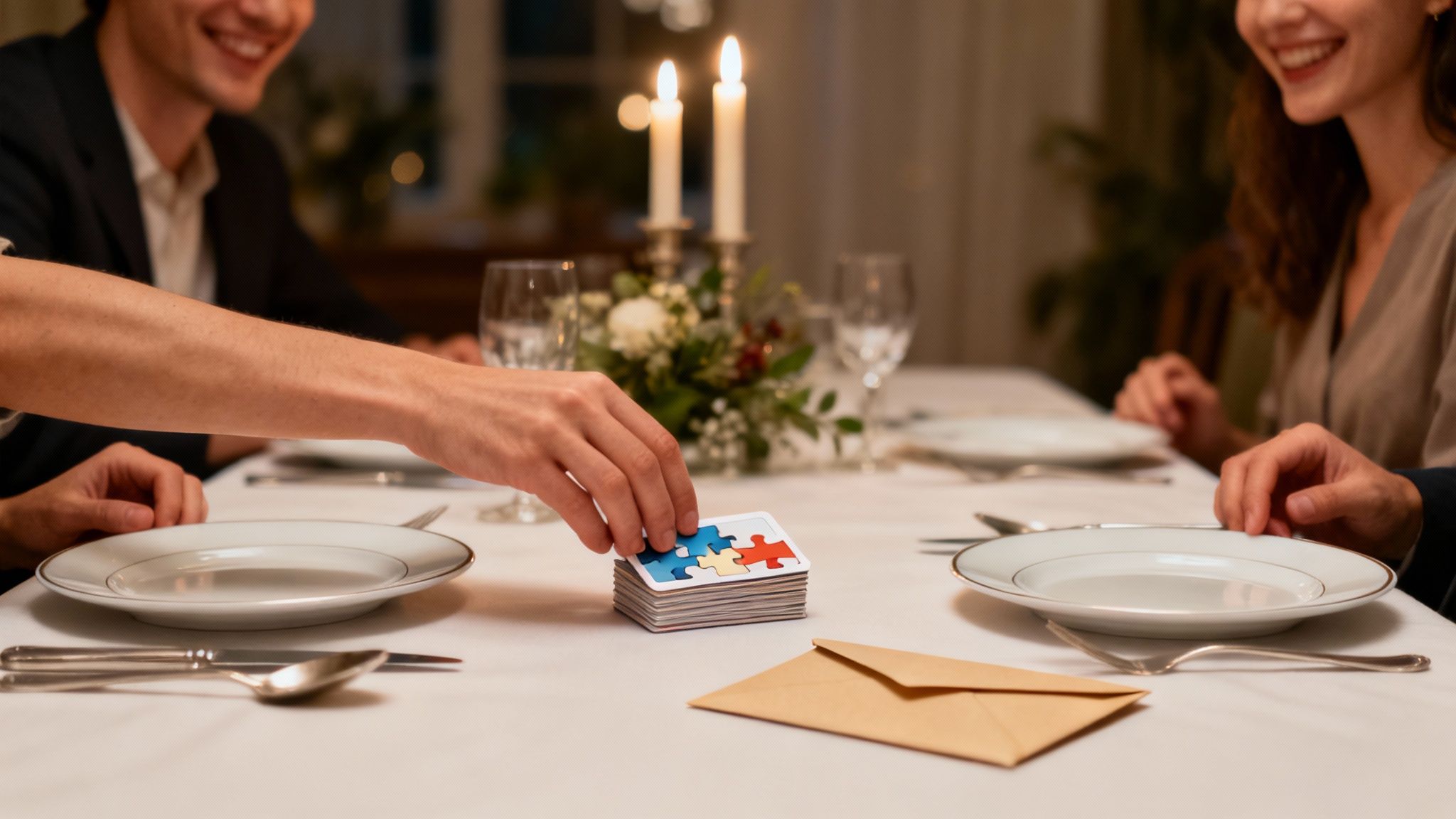 kerstdiner puzzeluitje