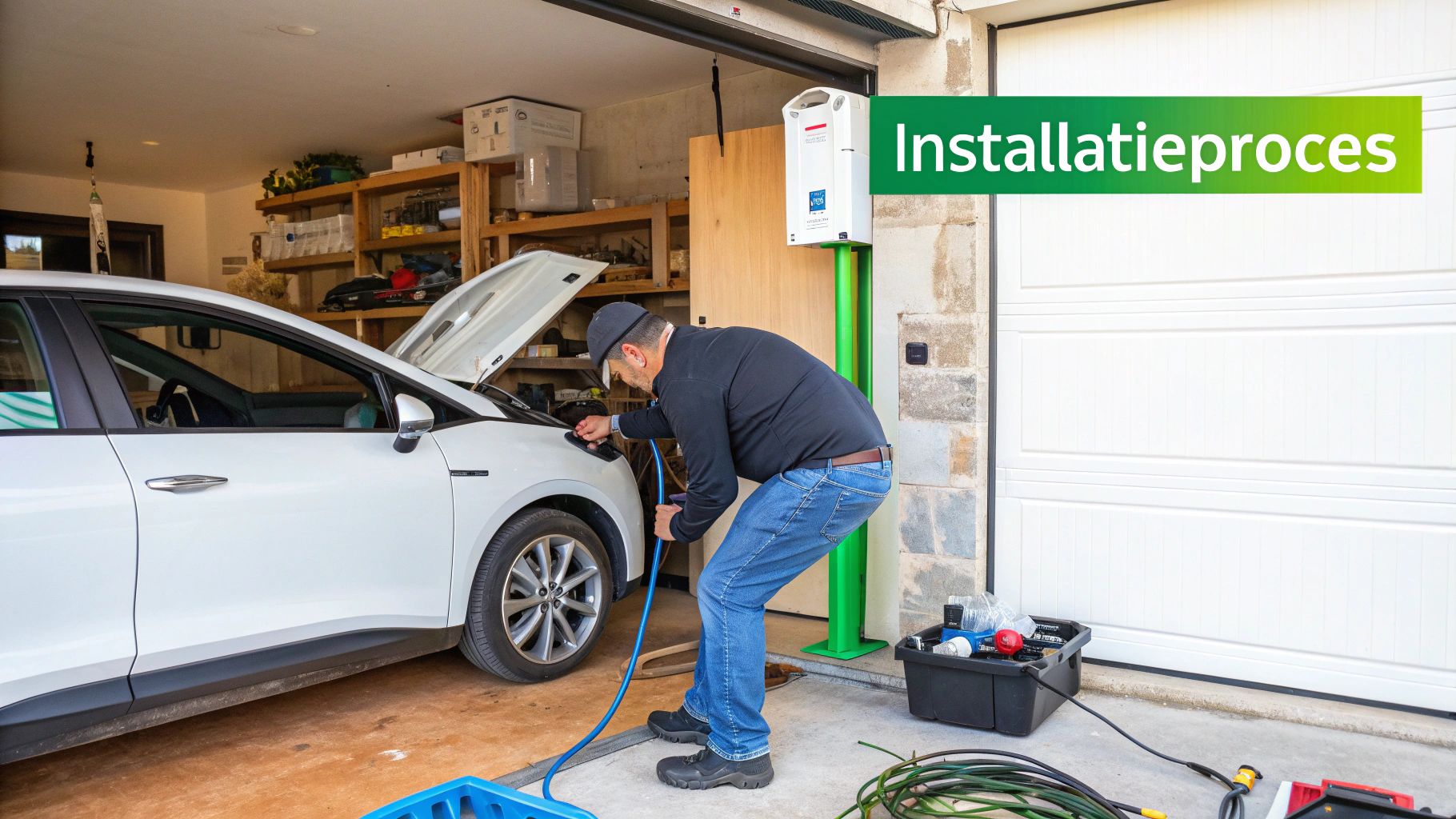 Installatieproces laadpaal