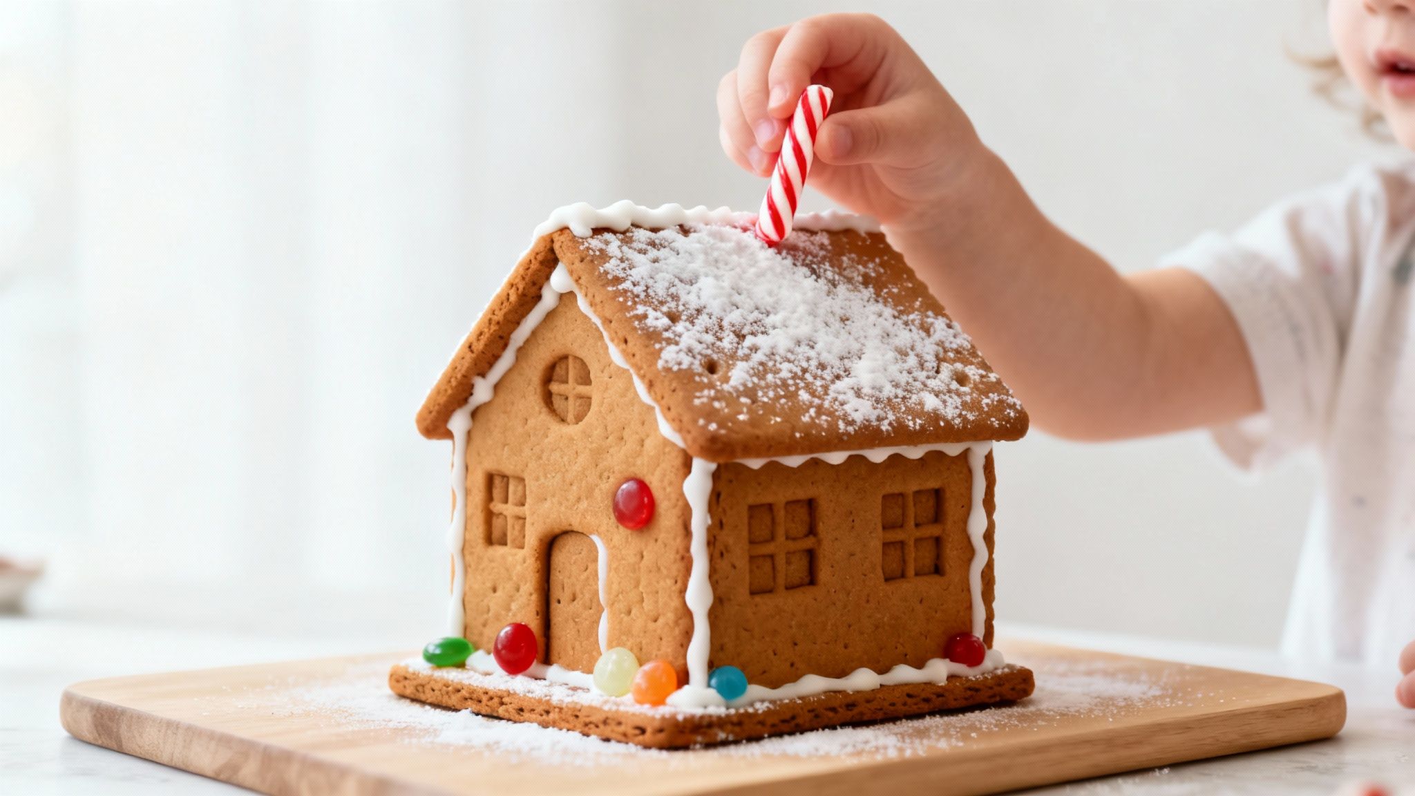 Gingerbread Huizen Bakken (Baking Gingerbread Houses)