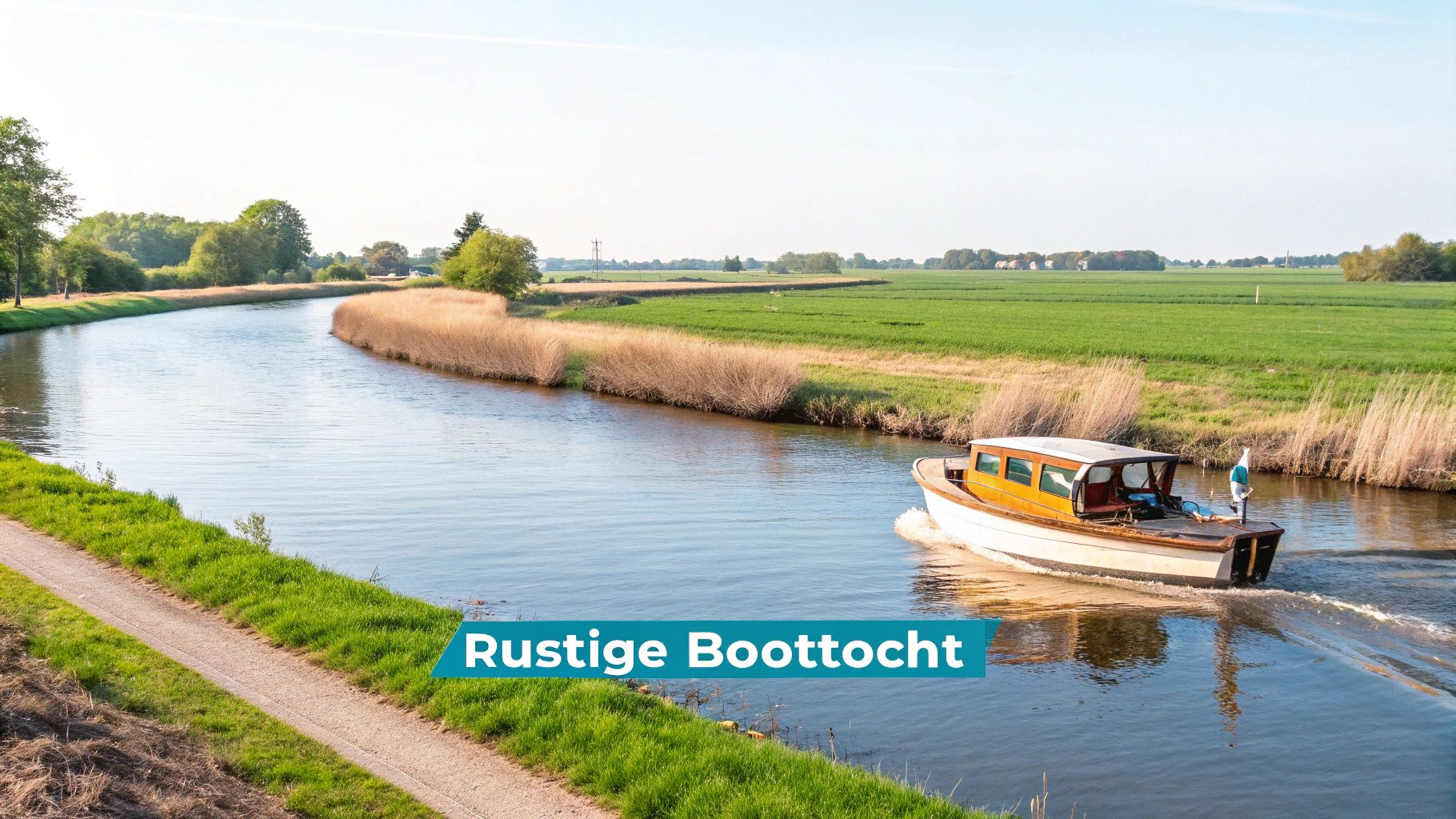 Nostalgische Boottocht