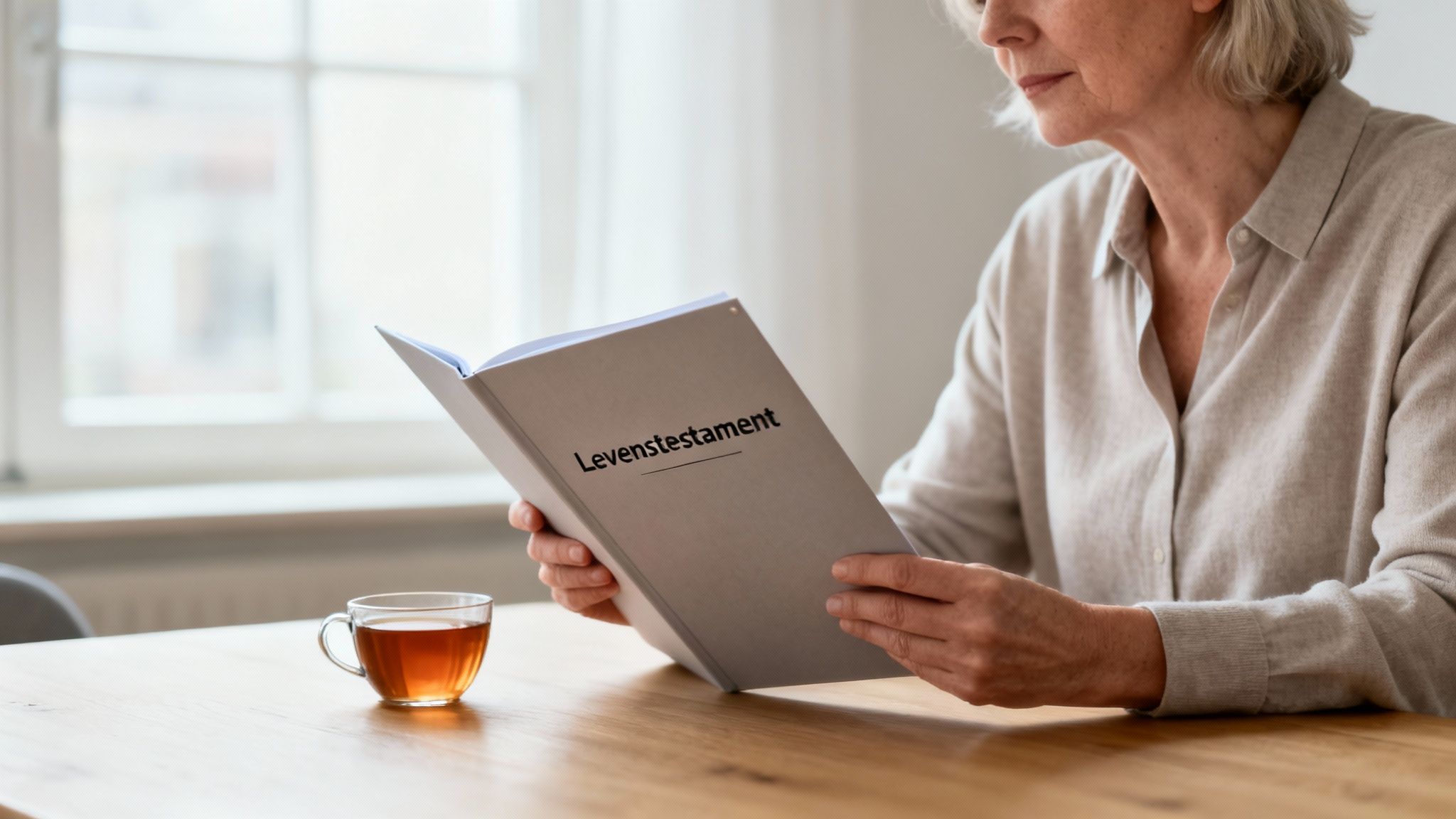 zelf levenstestament opstellen