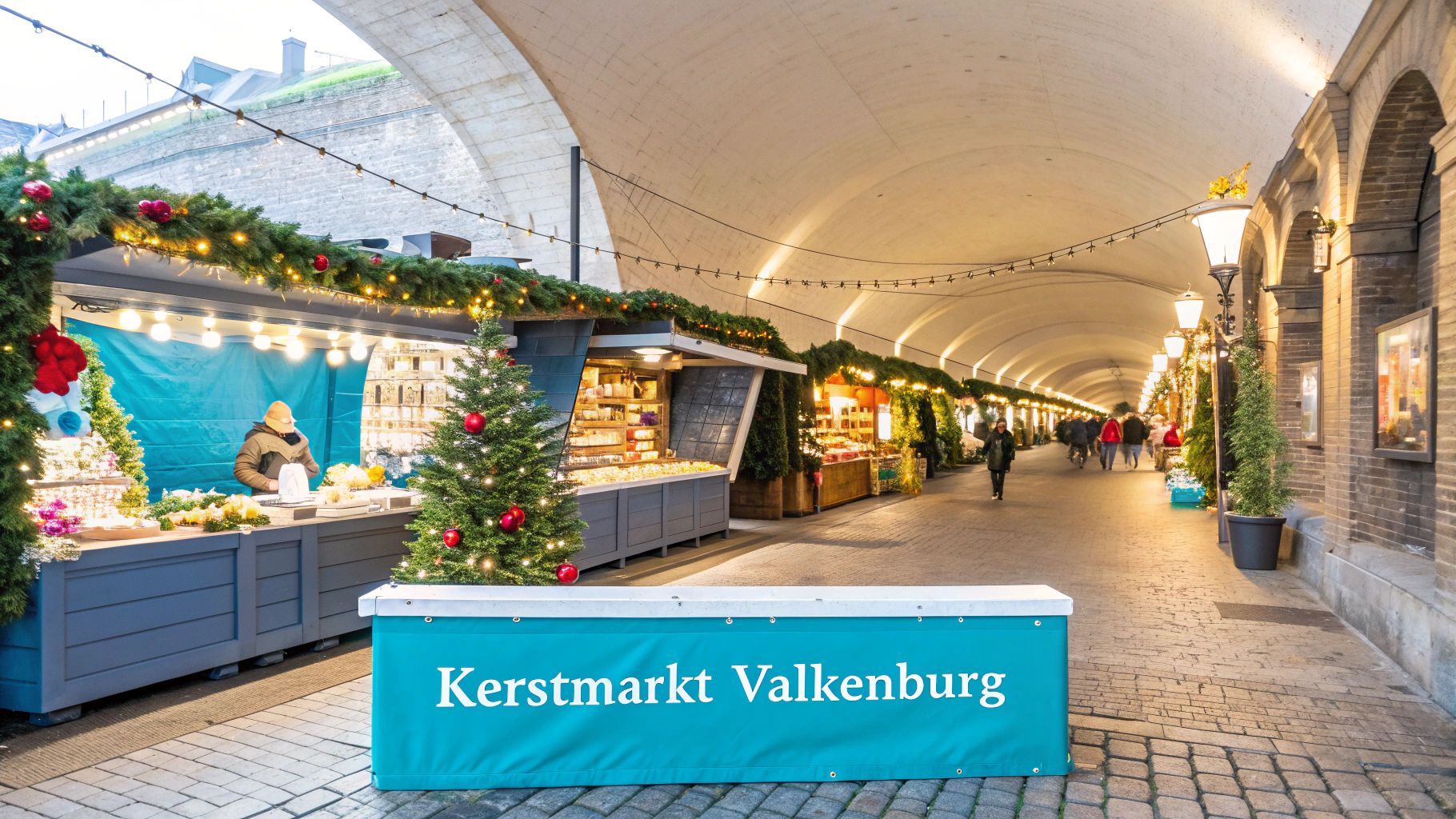Valkenburg Christmas Market Walking Tour