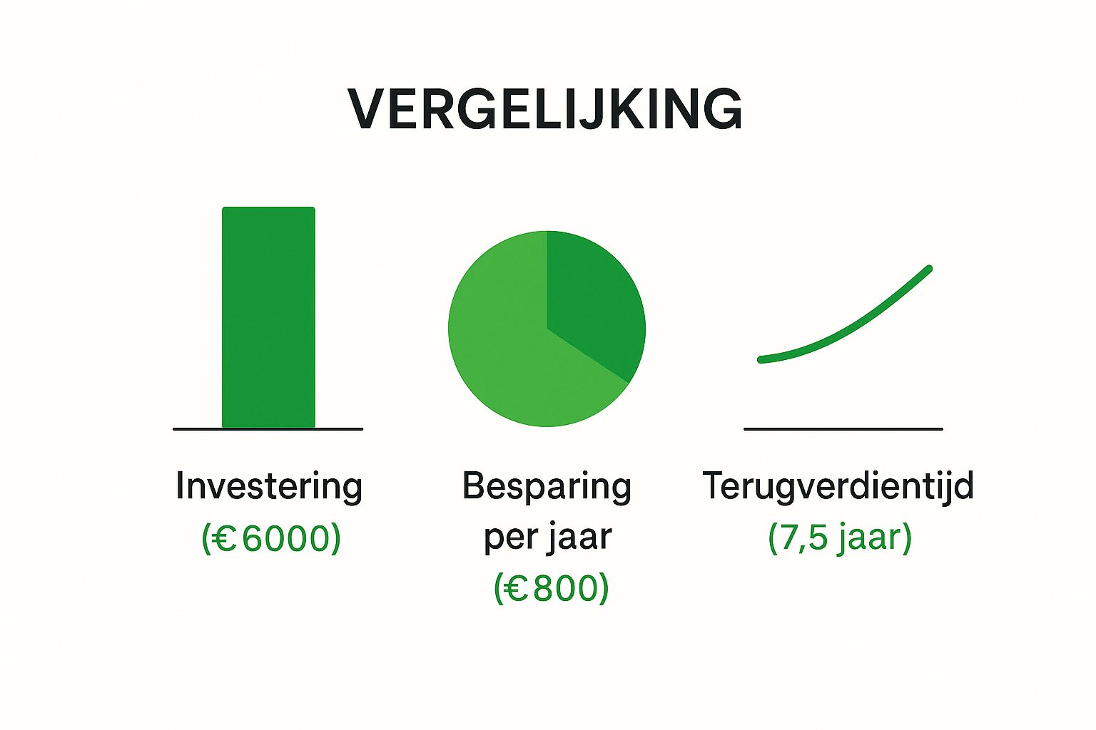 Infographic about is een thuisbatterij rendabel