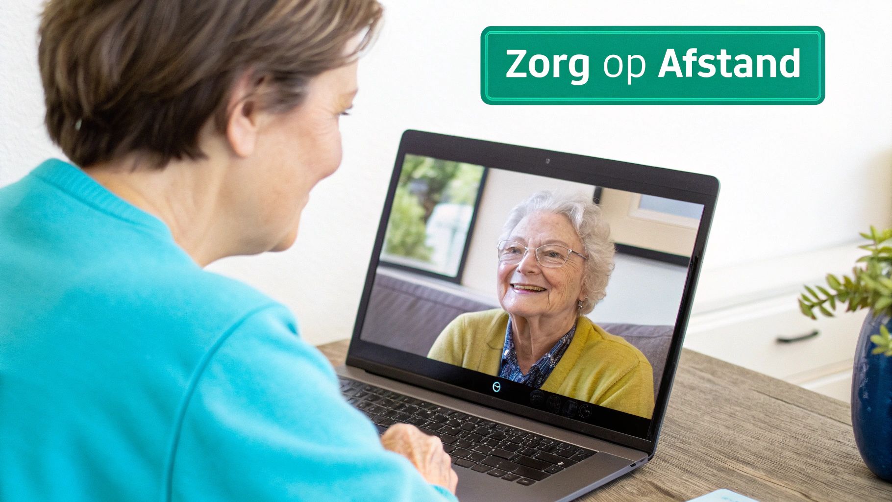 Zorg op afstand voor oudere familieleden (Long-distance caregiving for elderly family)
