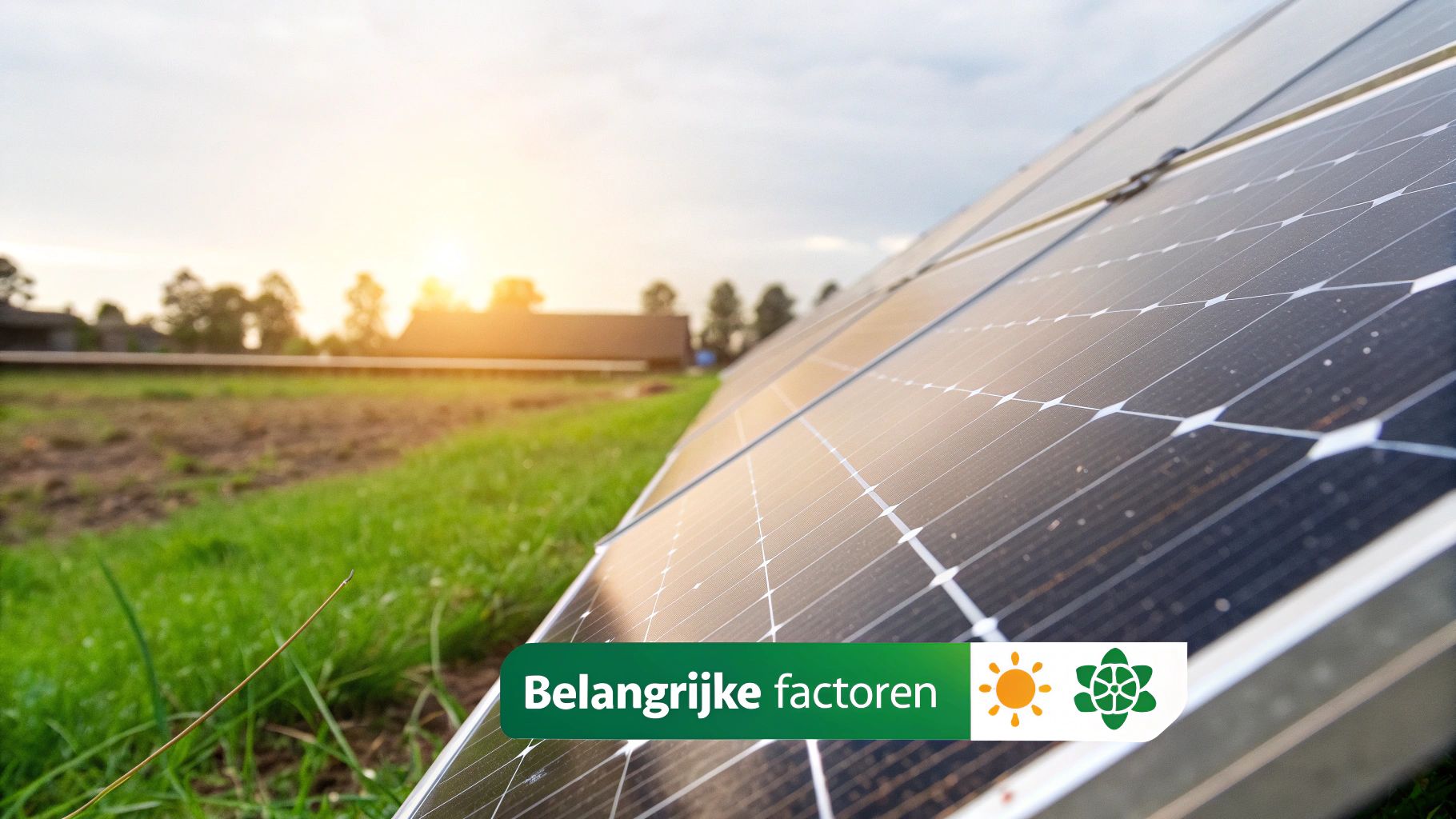 Impact van factoren op zonnepanelen