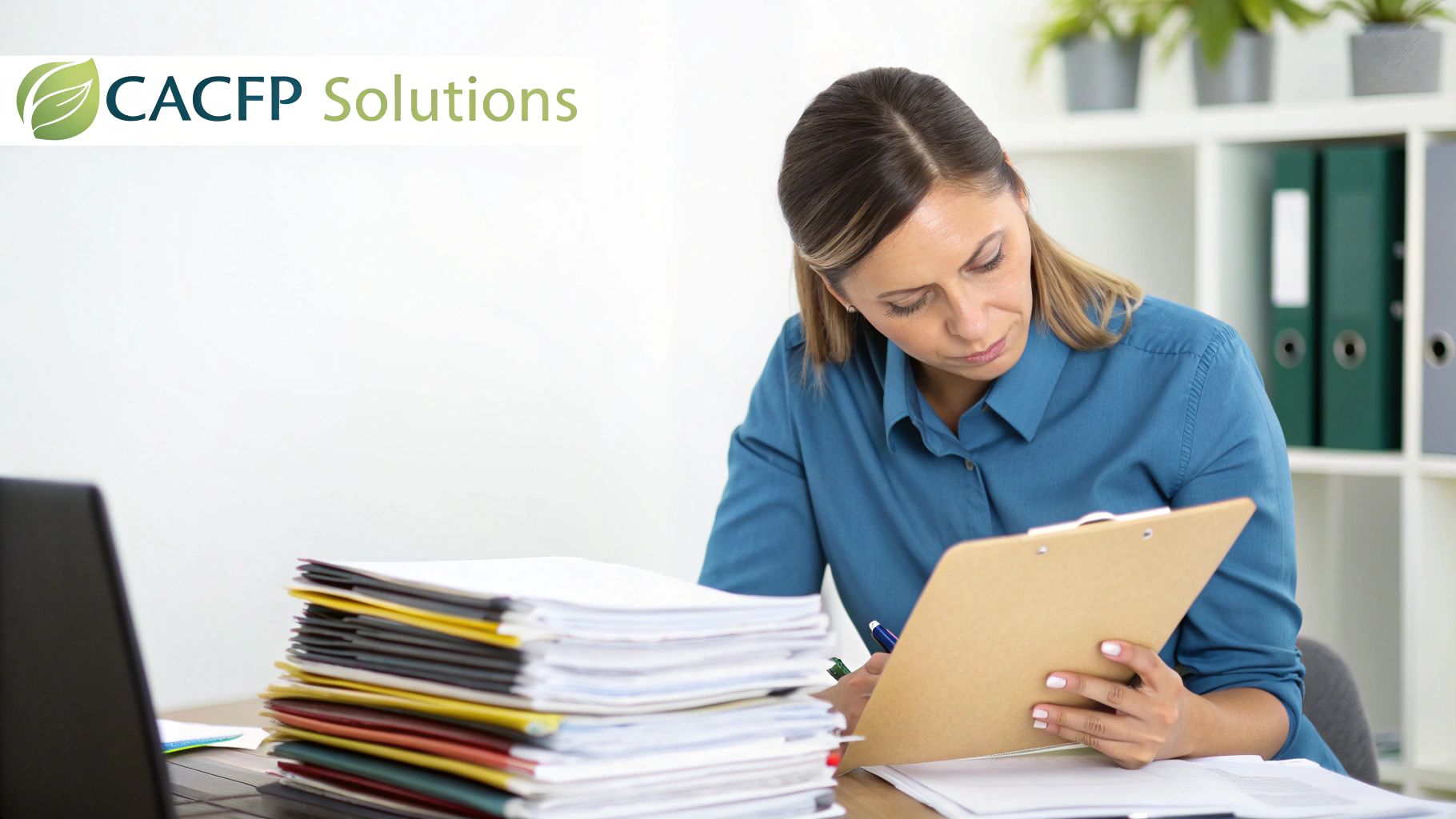 A smiling child eating a healthy meal at a childcare center.