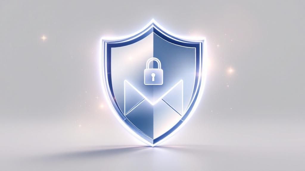 A person looking at a laptop screen with a magnifying glass and question marks, symbolizing a failed search.