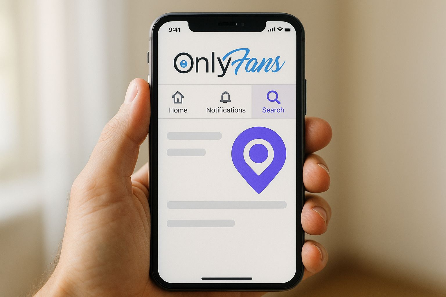 A compass pointing towards a heart symbol on a map, representing finding creators you love in a specific location.