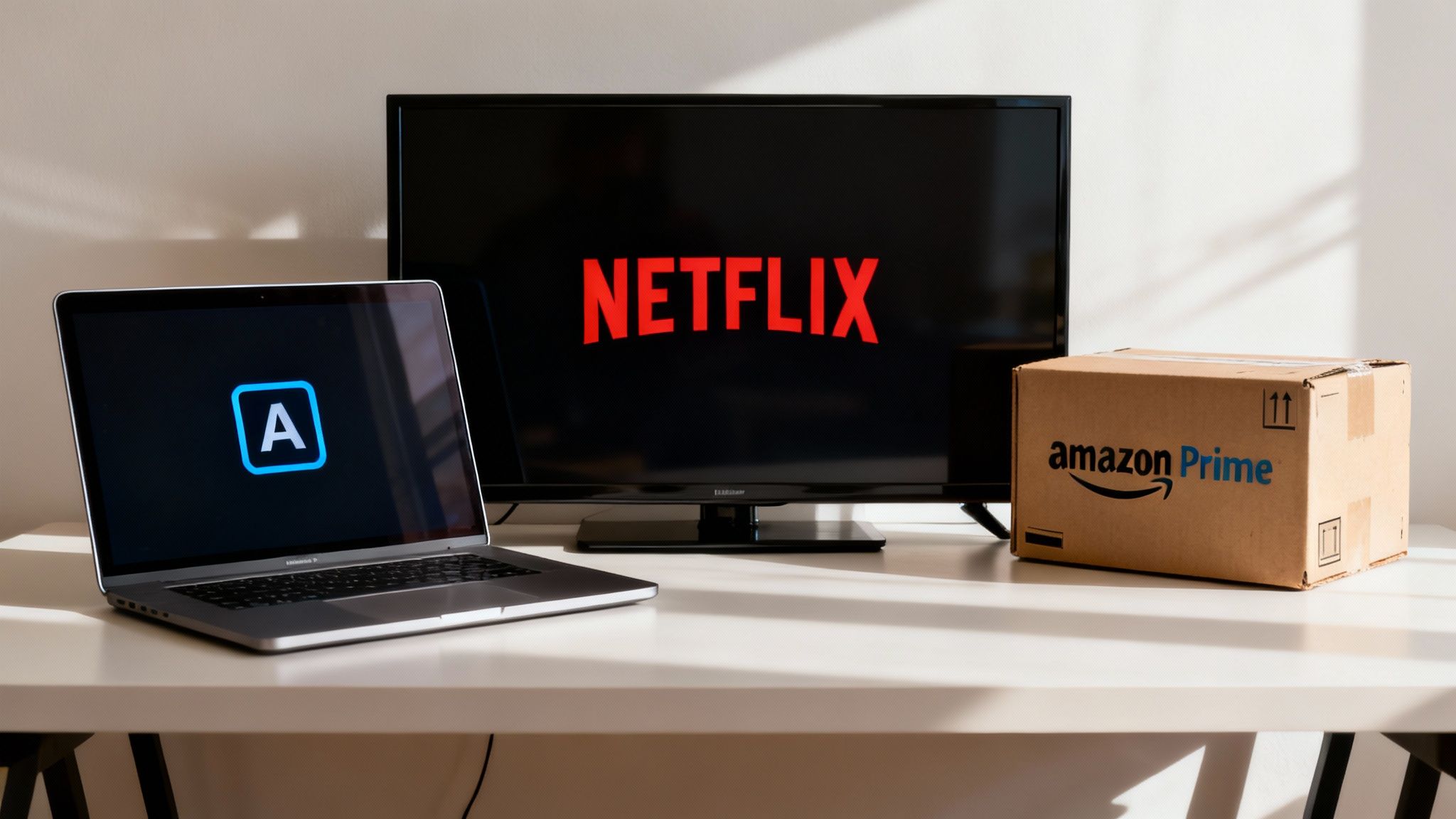 A person pointing at a screen showing various app icons, illustrating real-world subscription pricing strategies