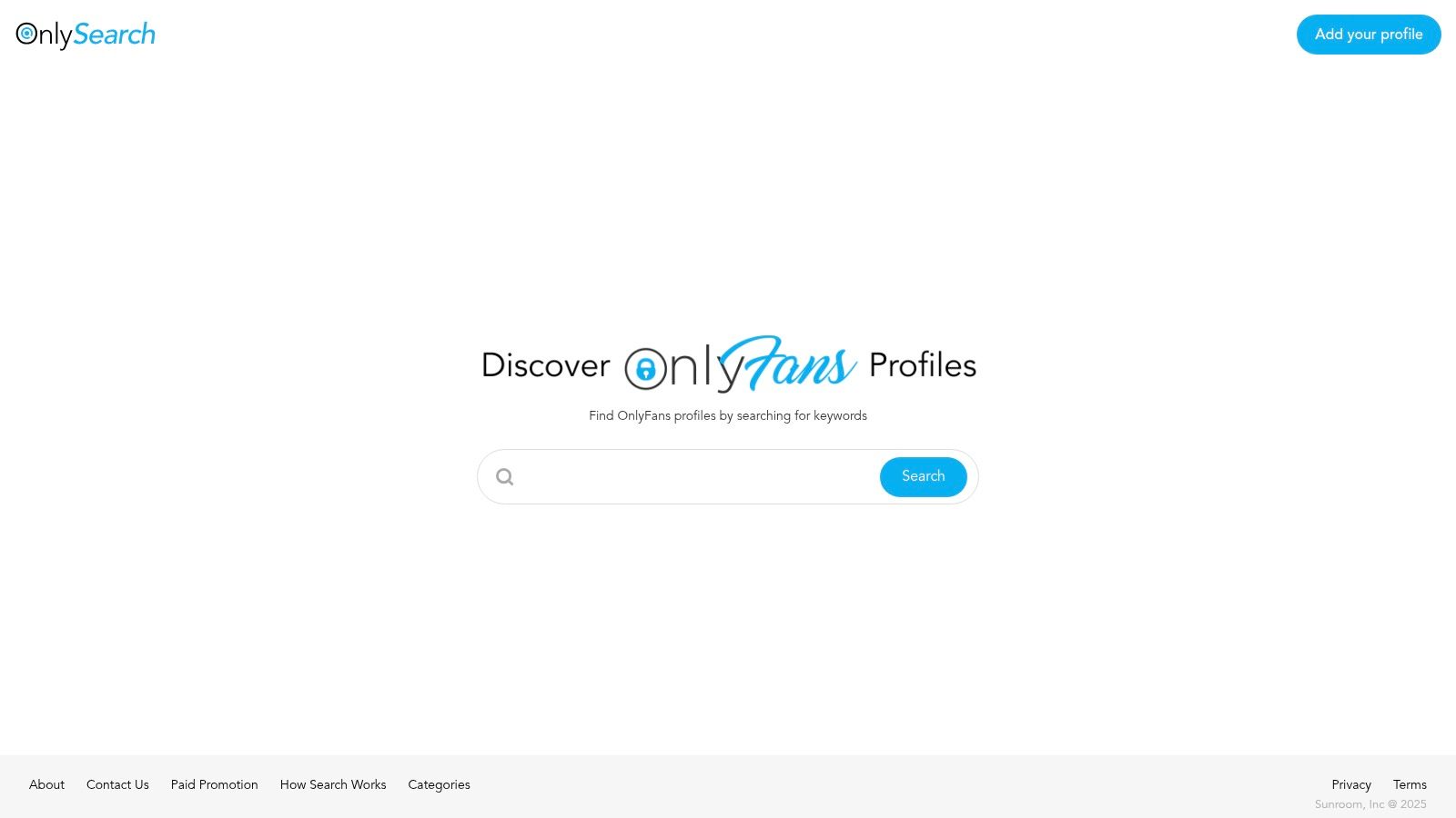 OnlySearch (keyword-first discovery tool)