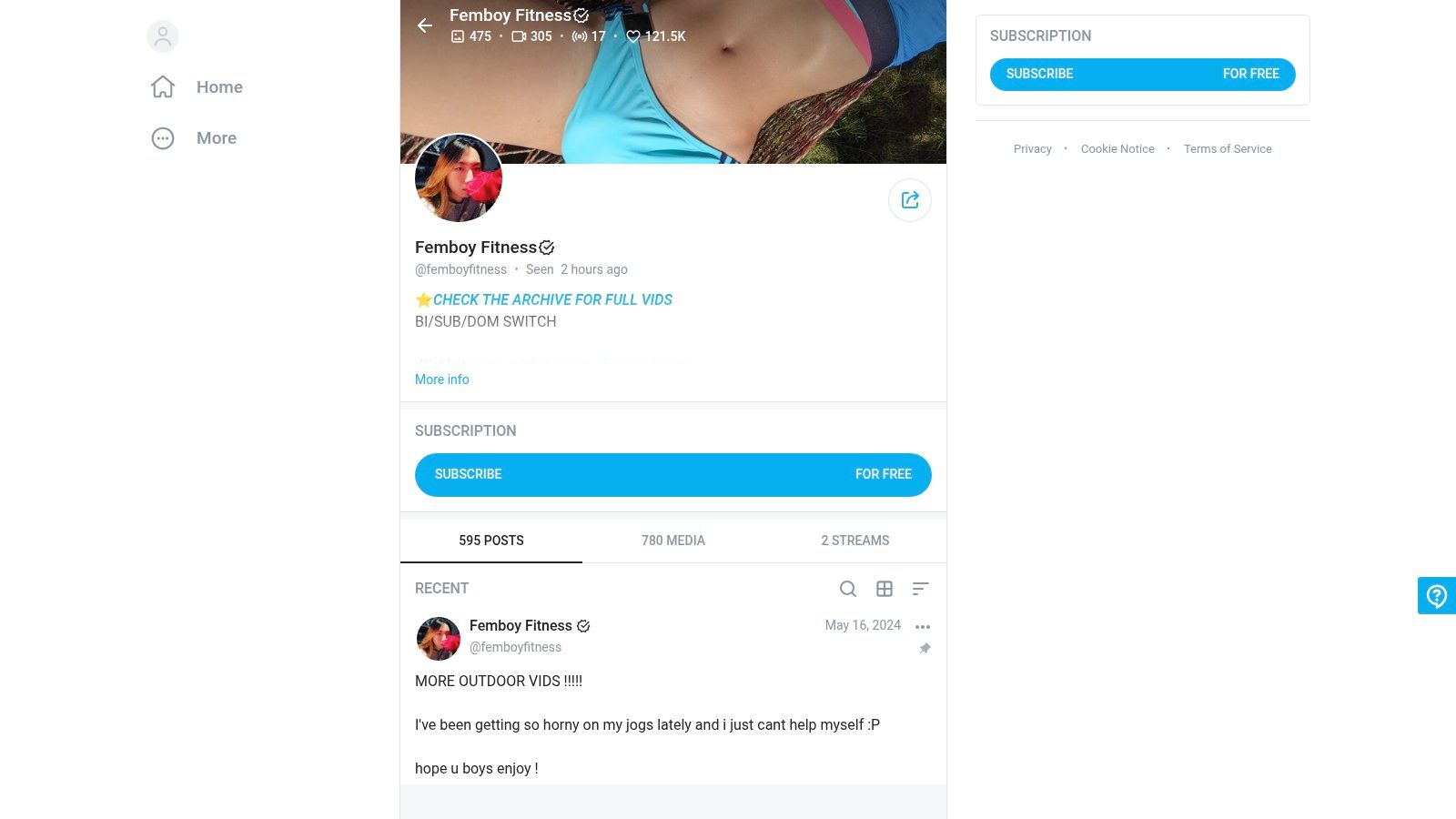 Femboy Fitness (@femboyfitness)