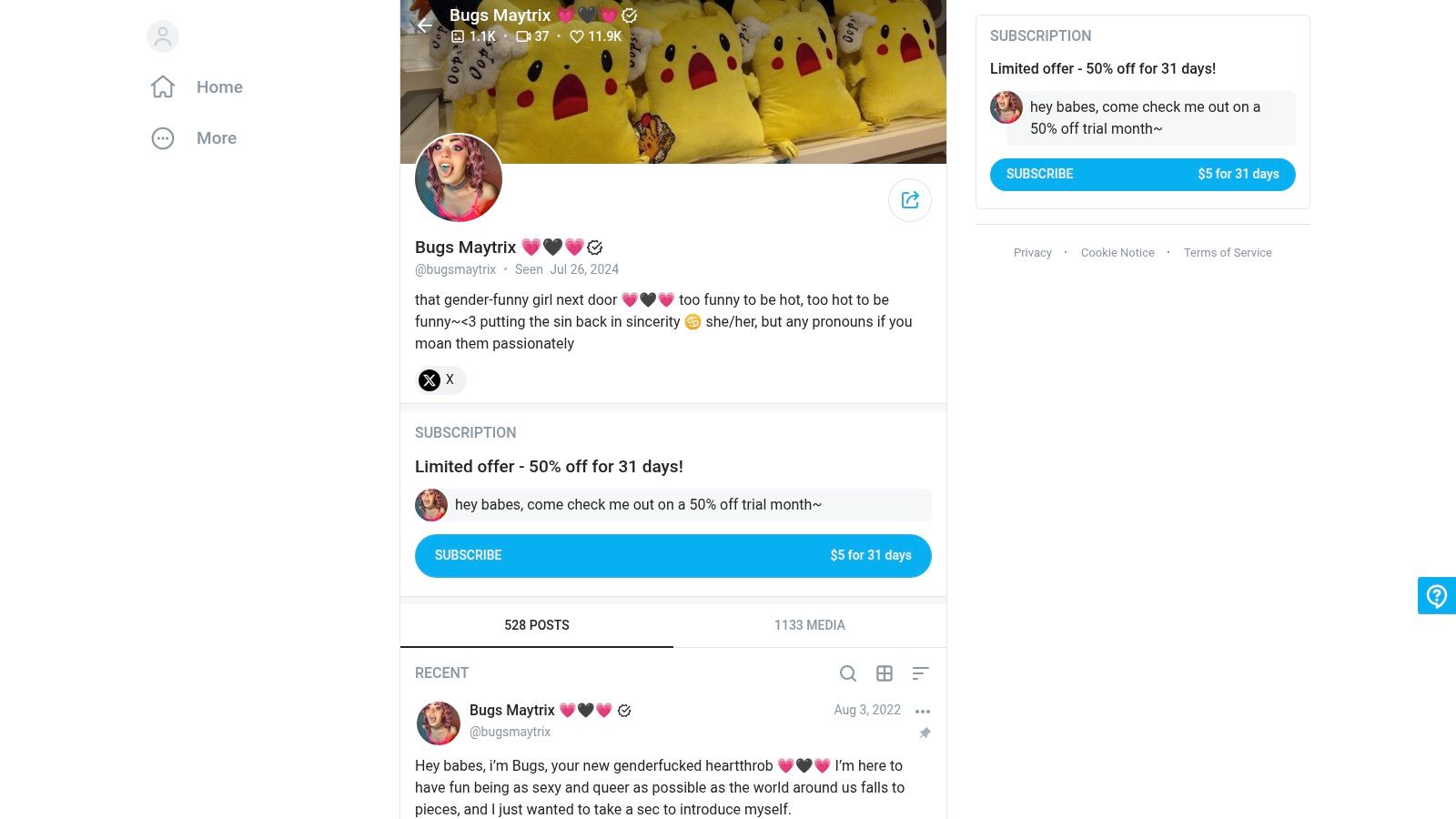 Bugs Maytrix (@bugsmaytrix)