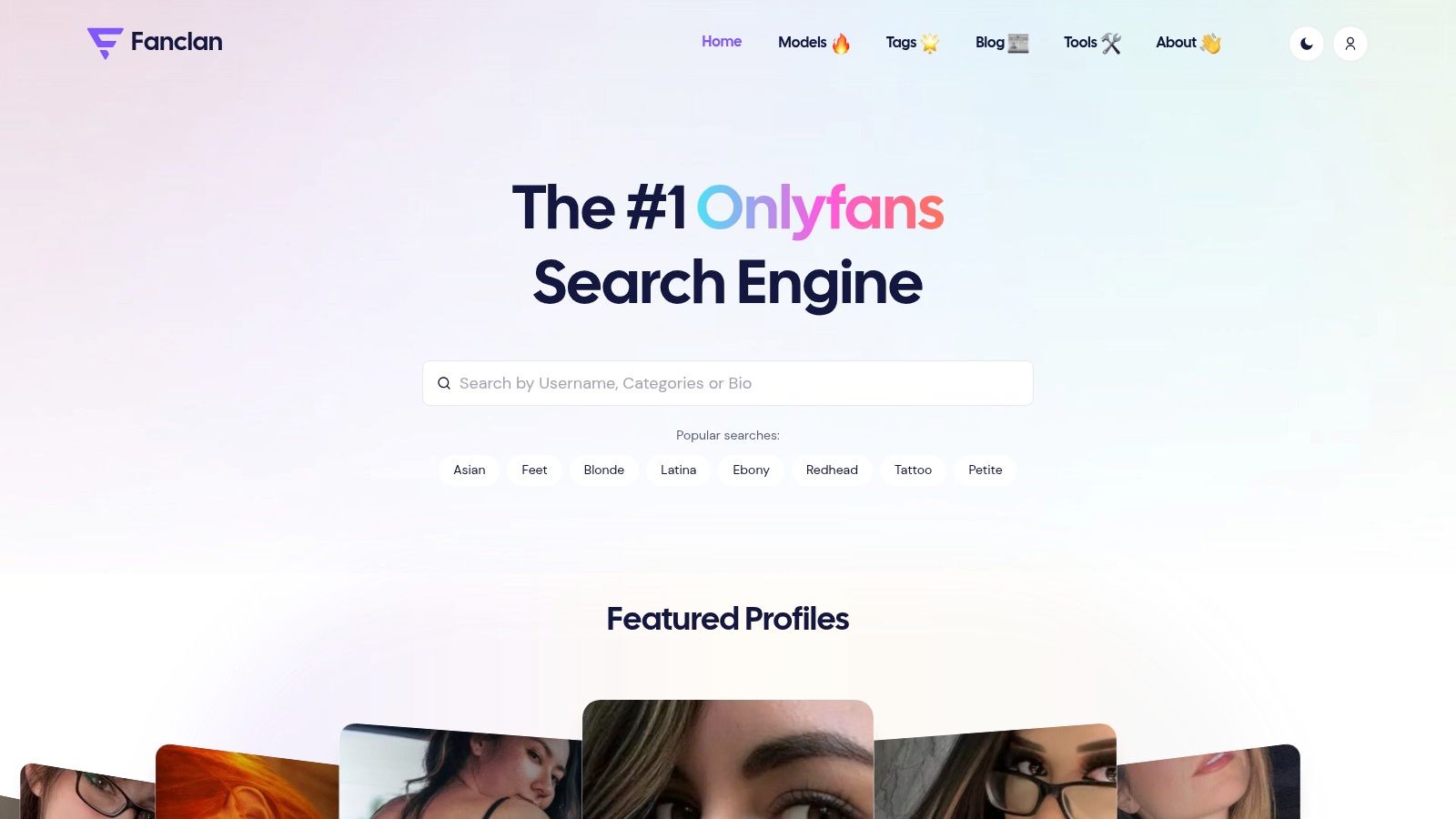 Fanclan | Discover & Search Your Favorite Models