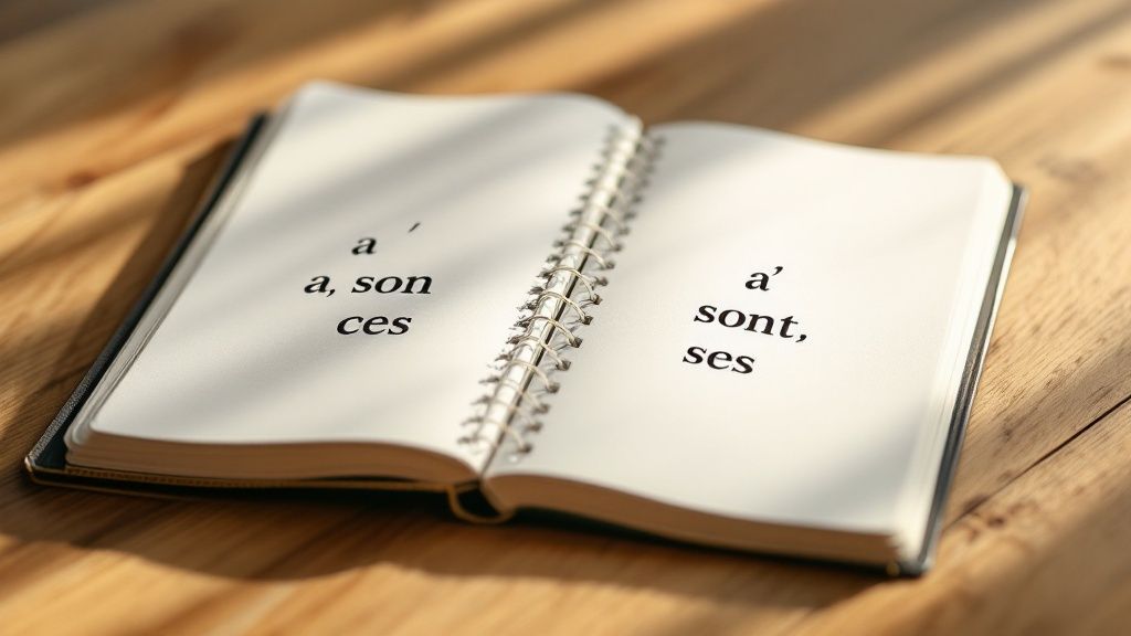 Homophones grammaticaux