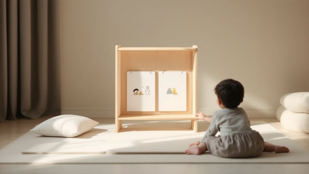 Coin lecture interactive avec kamishibaï