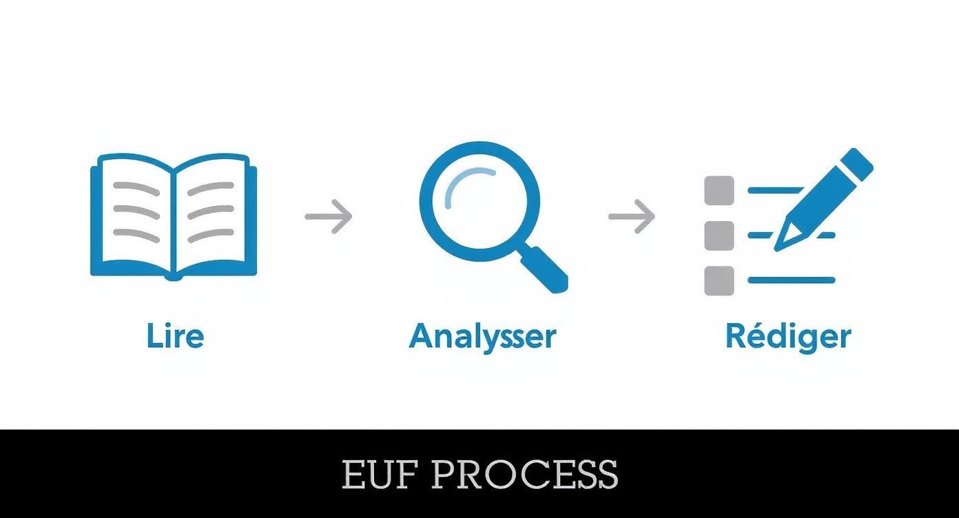 Infographic about préparation à l'épreuve uniforme de français au québec