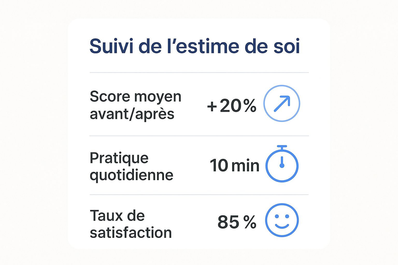 Infographic about augmenter son estime de soi