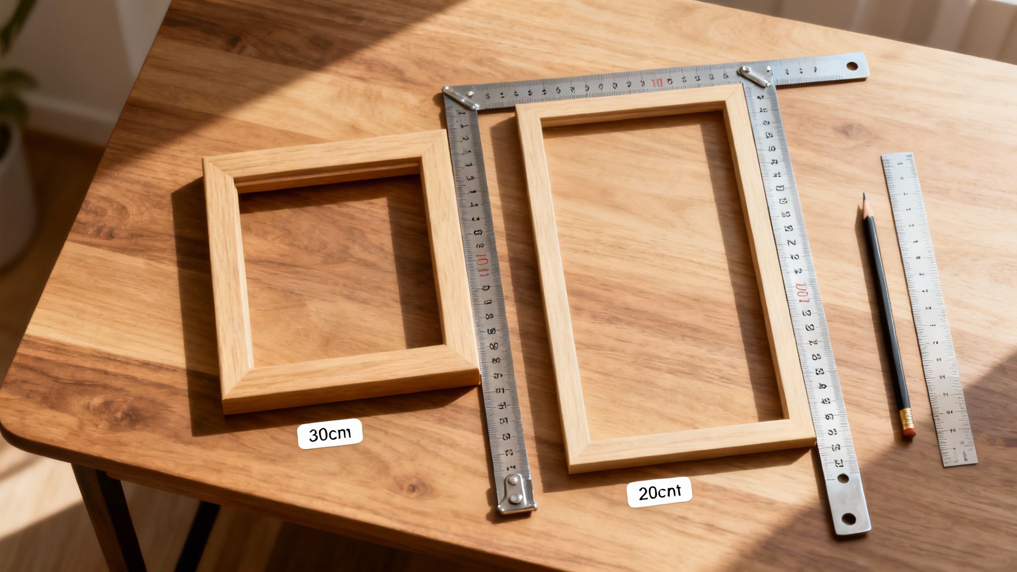 Schéma illustrant le périmètre d'un carré et d'un rectangle