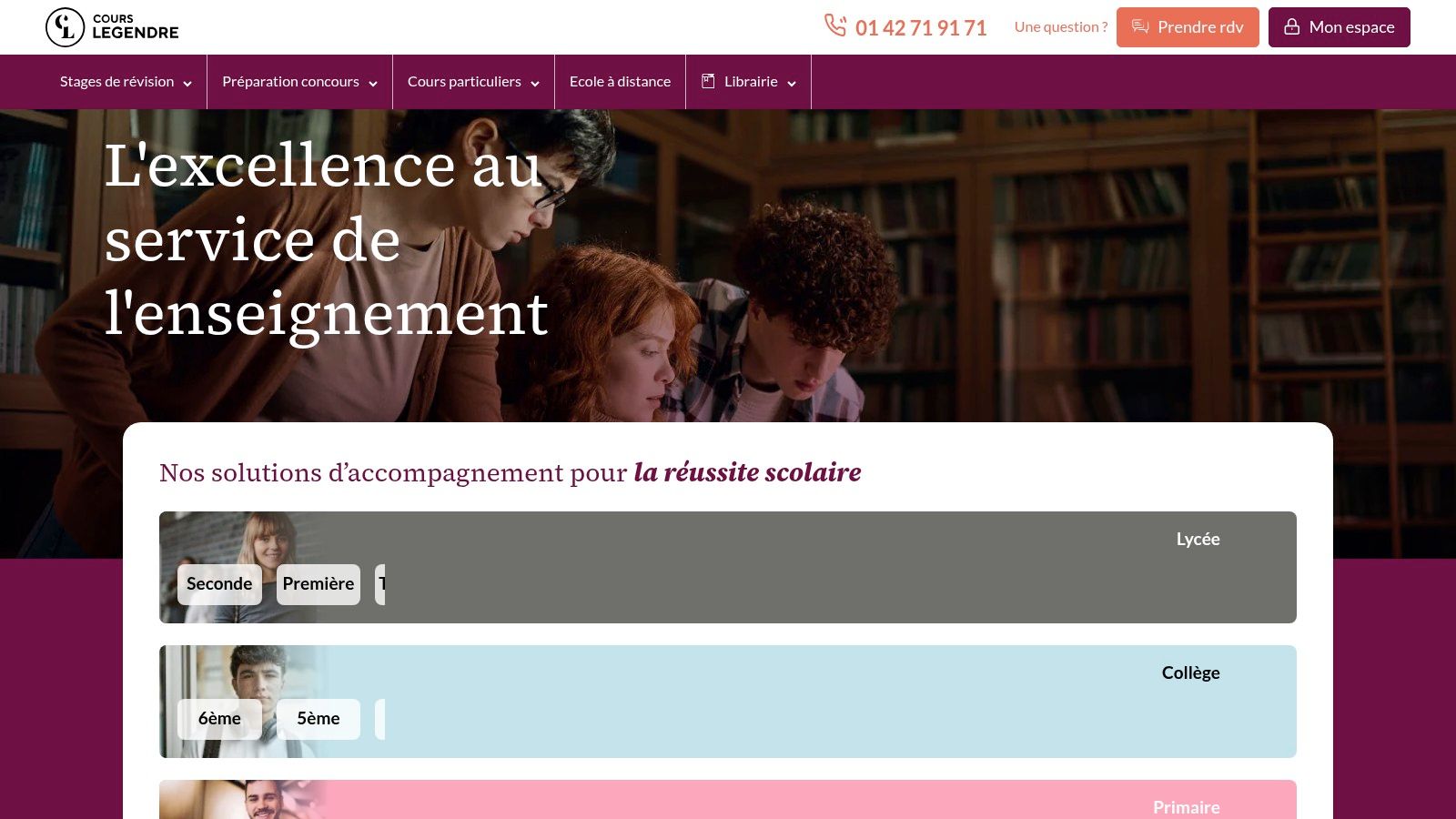 Cours Legendre