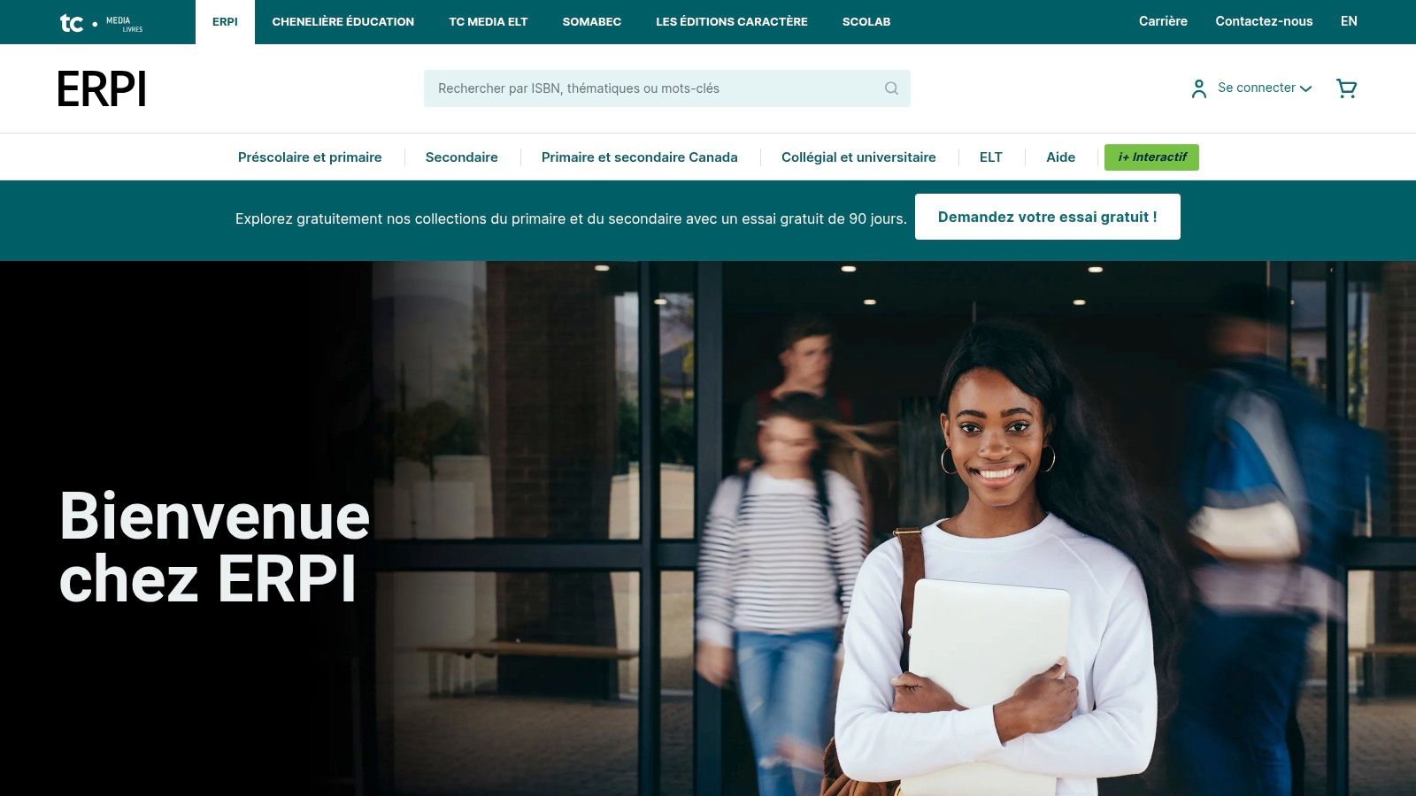 ERPI (Pearson Québec) – Carrément MATH 2e secondaire