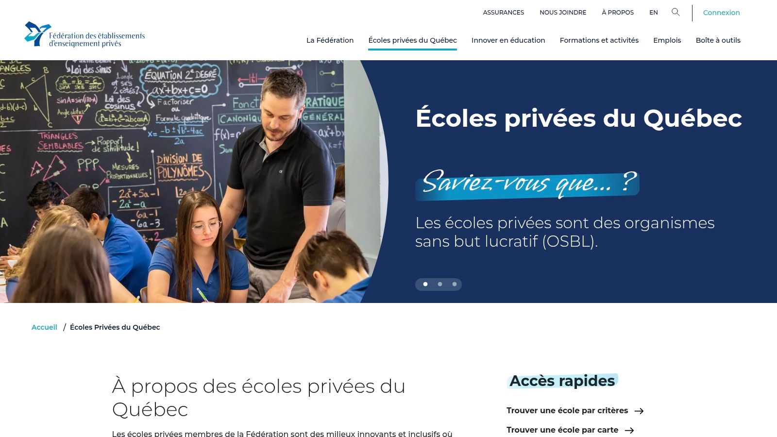 Fédération des établissements d'enseignement privés du Québec (FEEP)