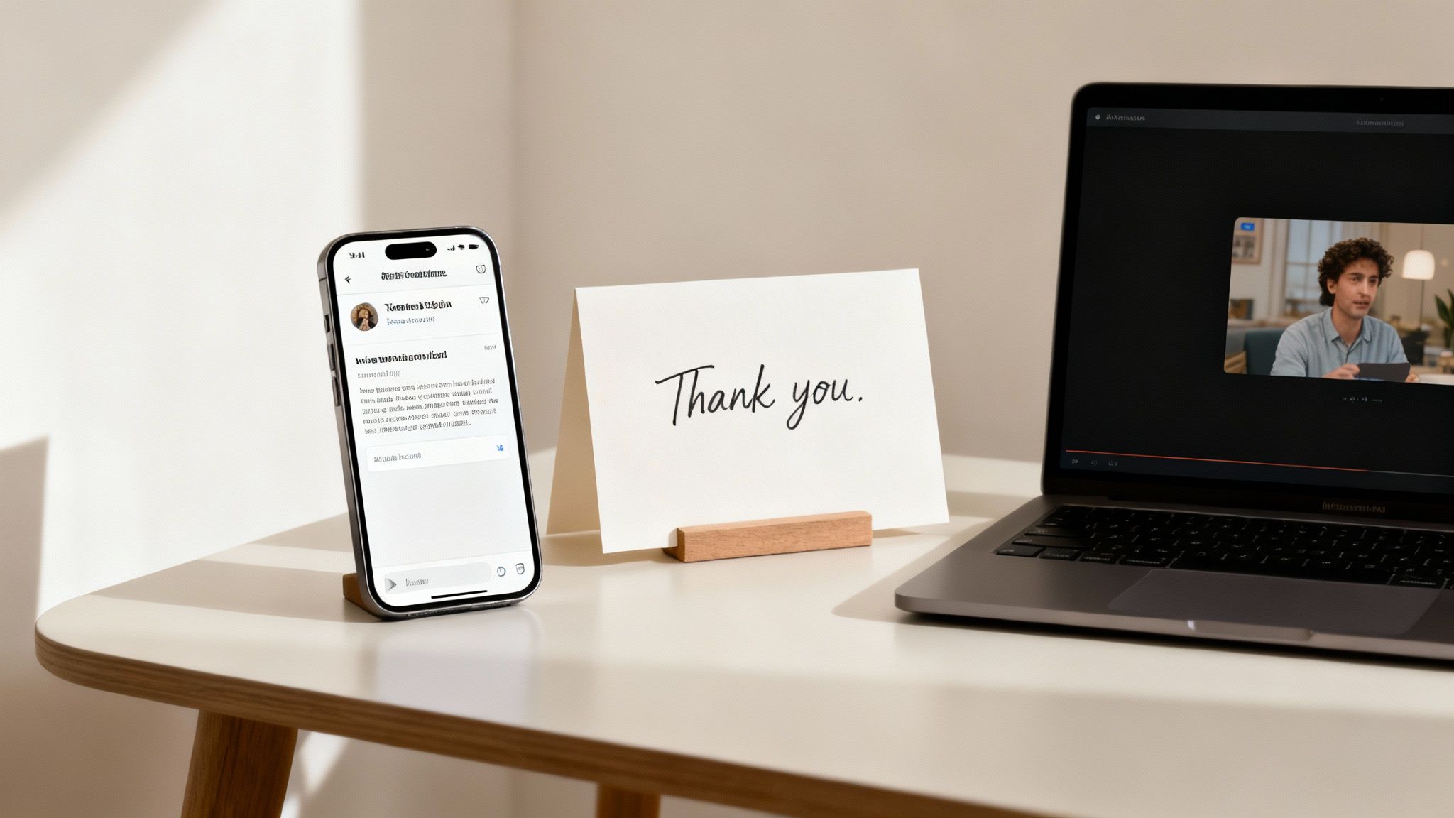 Screenshot from https://firacard.com/farewell-cards/