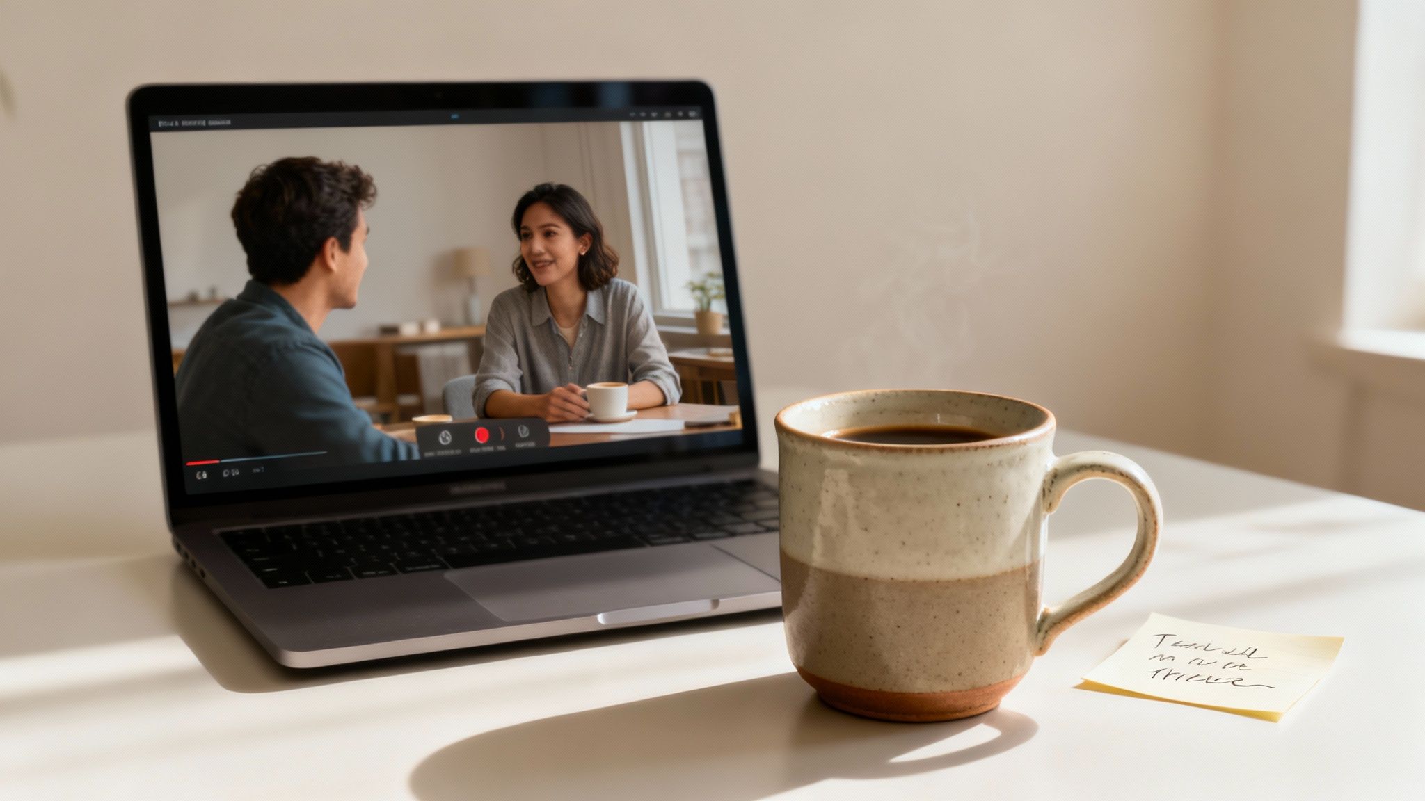 Virtual Coffee Chats and One-on-One Time