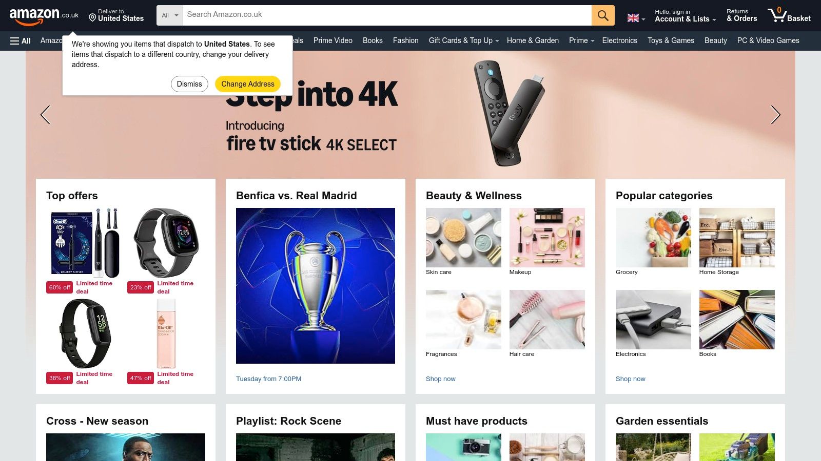 Amazon UK (including Amazon Business)