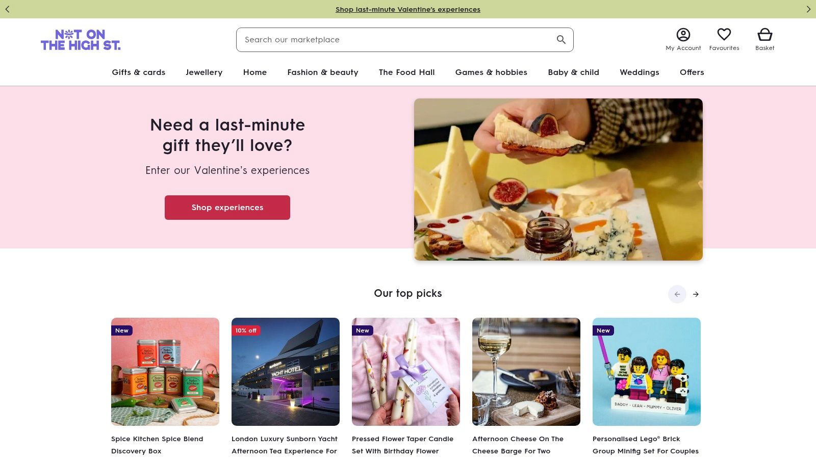 Not On The High Street